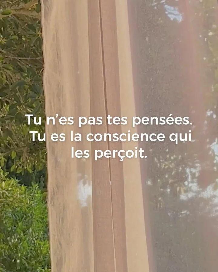 Se distancier de ses pens&eacute;es peut sembler impossible. Surtout quand elles prennent toute la place, quand elles semblent vraies, urgentes, indiscutables.

Et pourtant, ce qui fait souffrir n&rsquo;est pas tant la pens&eacute;e elle-m&ecirc;me q