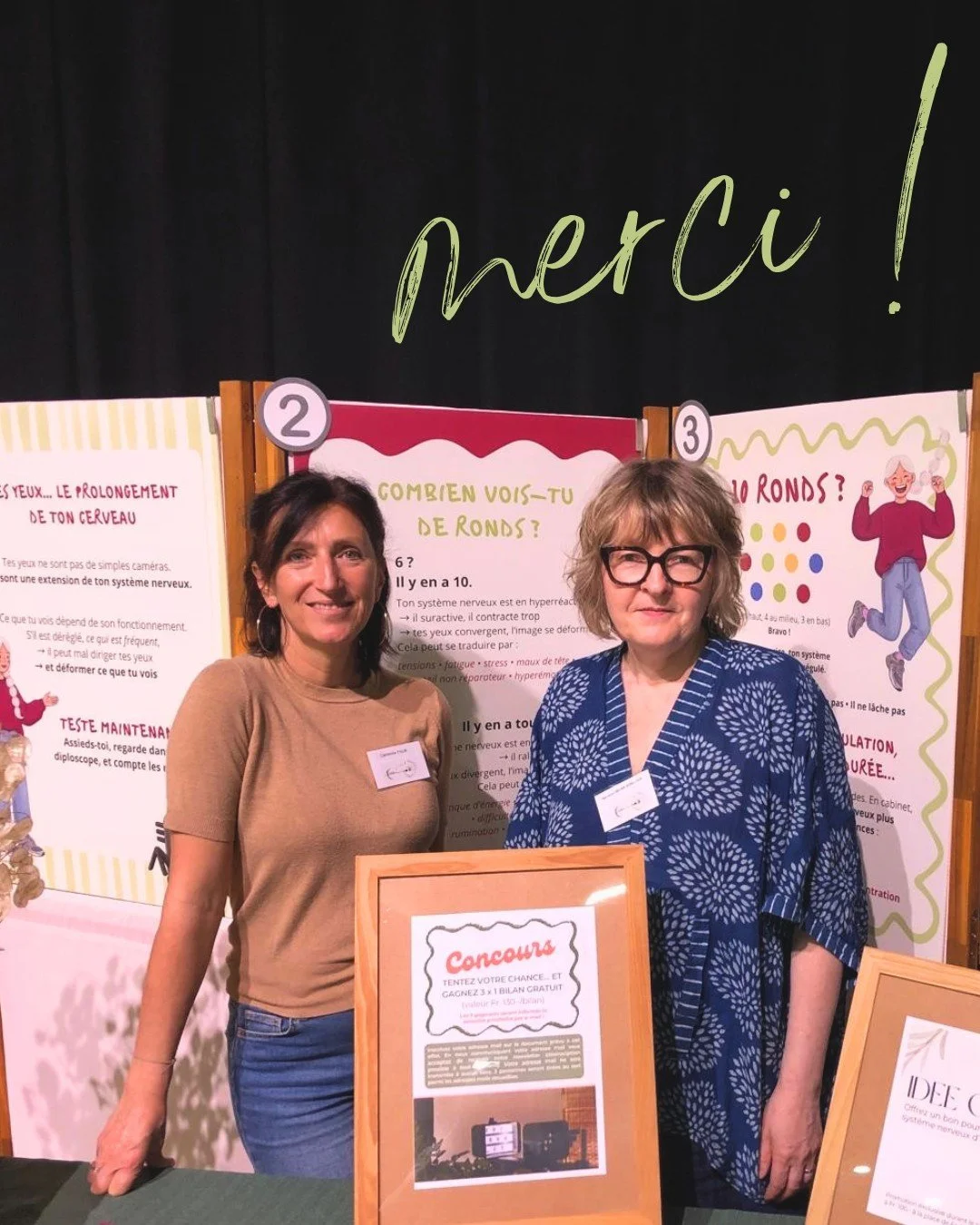Un grand merci &agrave; toutes les personnes venues nous rencontrer lors du salon &laquo; Bien-&ecirc;tre &amp; &Ecirc;tre Bien &raquo; le week-end pass&eacute; 🧠👁️&zwj;🗨️

Nous avons eu le plaisir d&rsquo;&eacute;changer avec beaucoup d&rsquo;ent