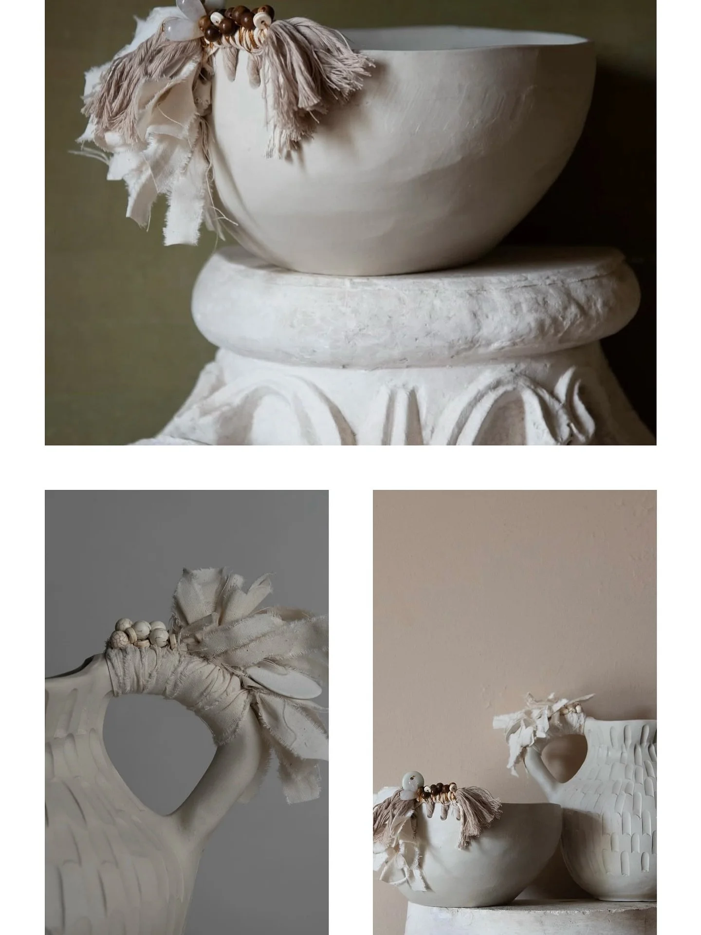 𝐏𝐭. Biscuit White
Apenas a argila na sua forma mais pura, a celebrar a simplicidade e a beleza do uso natural ao longo do tempo.

𝐄𝐧. Biscuit White
Clay in its purest form, embracing the quiet beauty that comes with use and time.

@annawesterlund