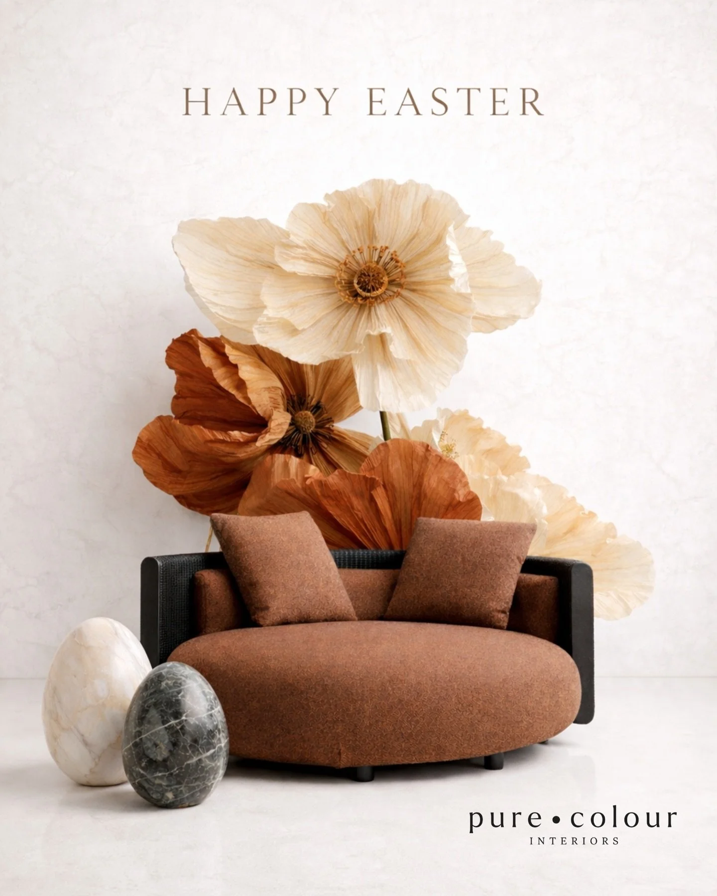 PT. Feliz P&aacute;scoa 🐣

Uma &eacute;poca de renova&ccedil;&atilde;o, onde texturas, tons e materiais se unem em perfeita harmonia.

Na Pure Colour Interiors, celebramos a beleza de um design pensado ao detalhe, criando espa&ccedil;os intemporais,