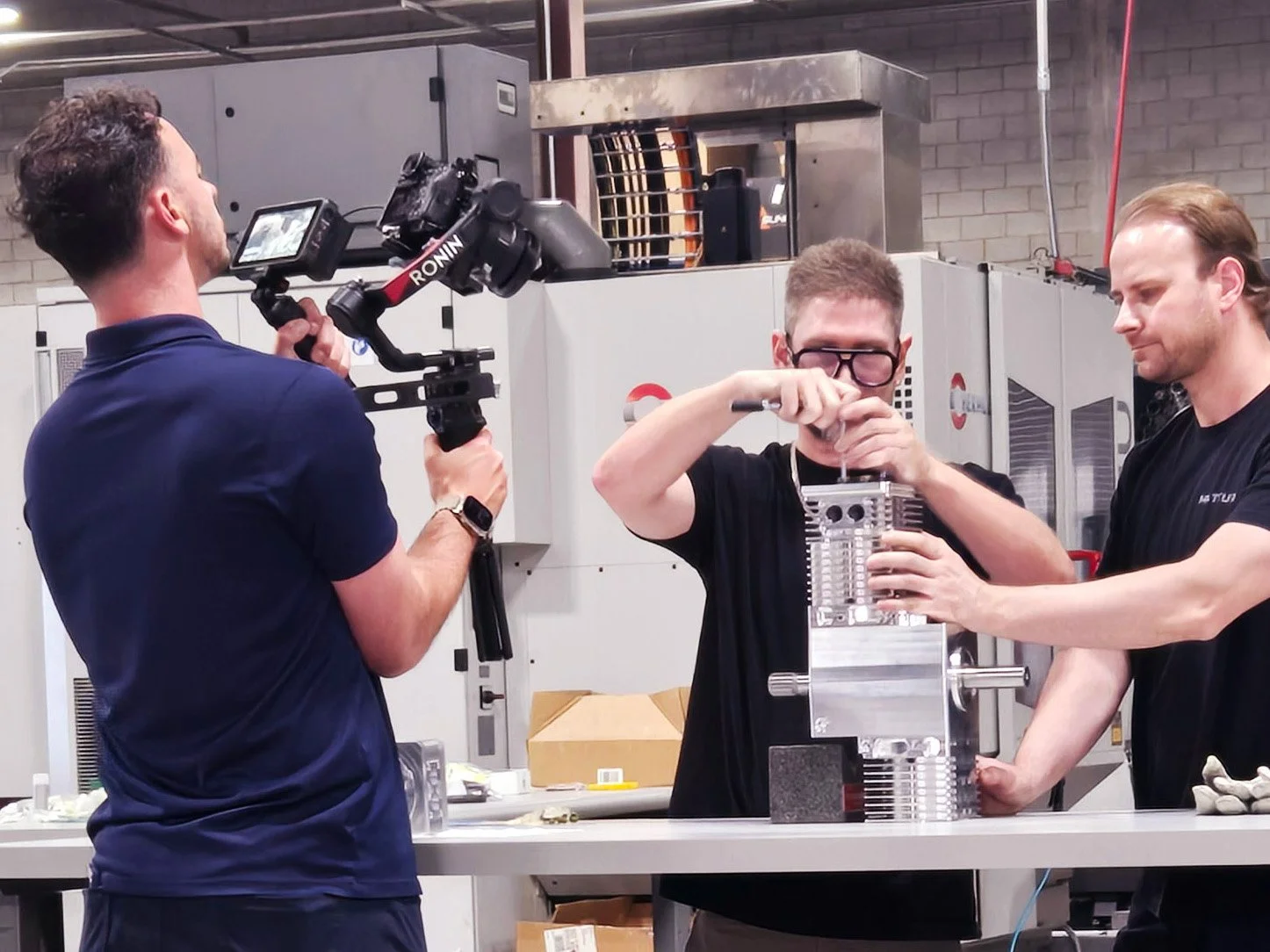 Production partner, Ian Clarkin