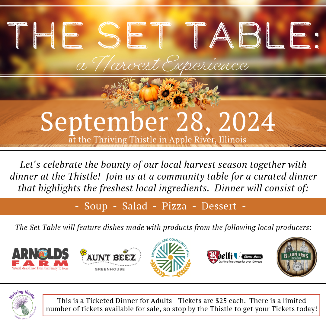 The Set Table - a Harvest Experience