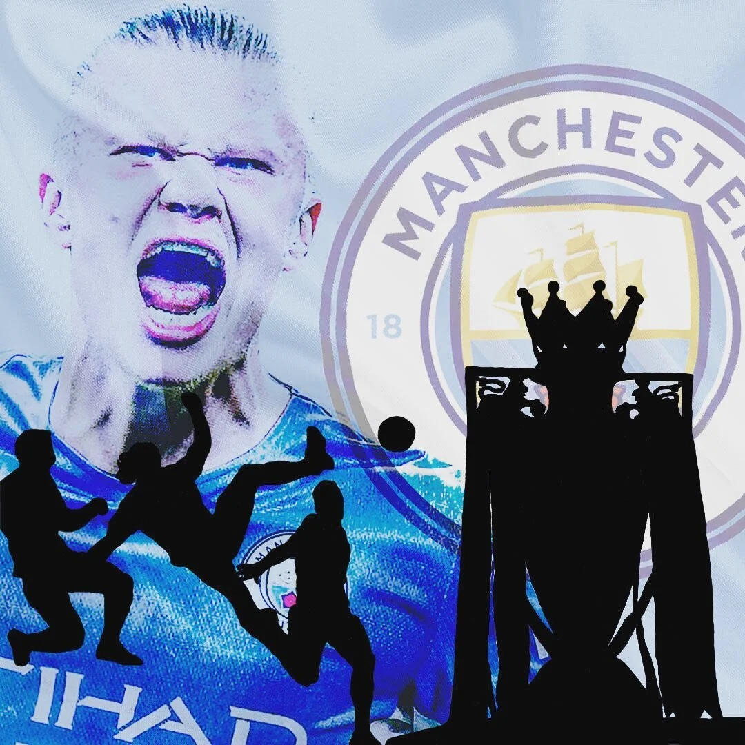 Forever a champion #soccer #premierleague #championsleague #wallpaper #art #design #mancity #dortmund #erlinghaaland