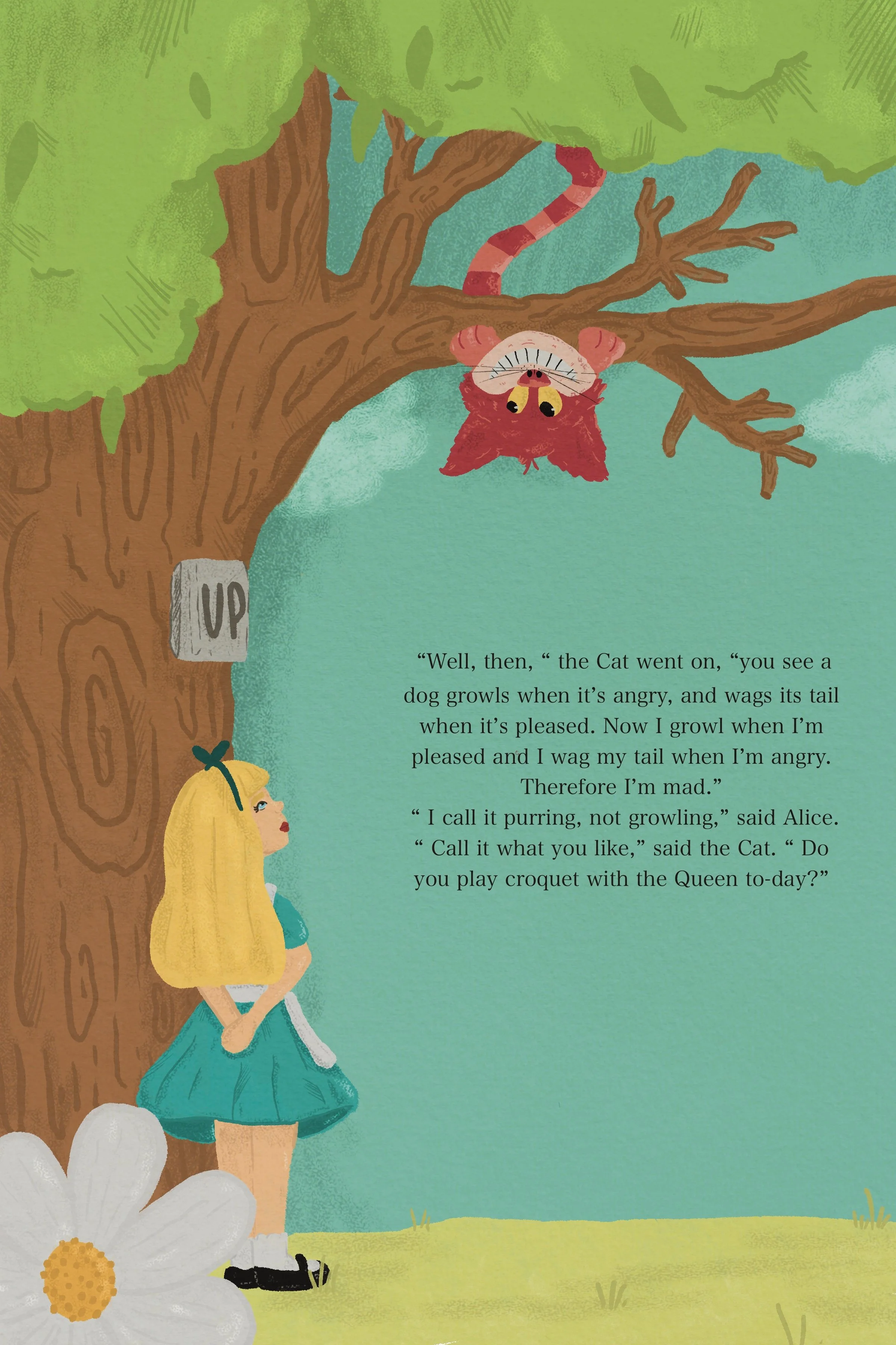 Alice's Adventure in Wonderland illustrated page 