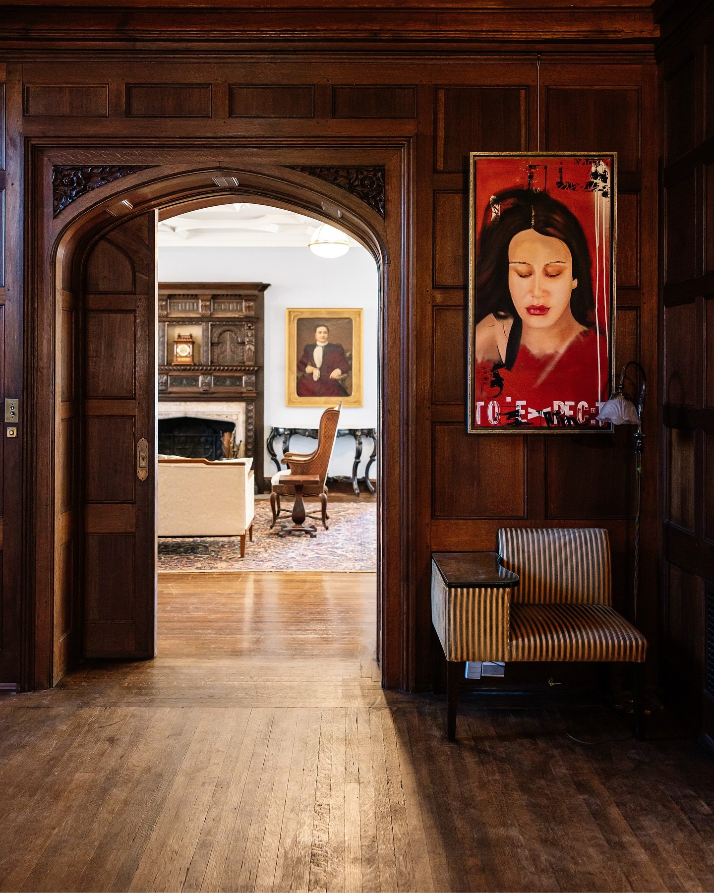 Mauchline Manor, the stunning 1916 home being restored in Wilmington, Delaware, photographed for the November issue of Delaware Today Magazine.

It was an honor to tour the home and see all of the progress Kevin + Cheryl have made to this property si