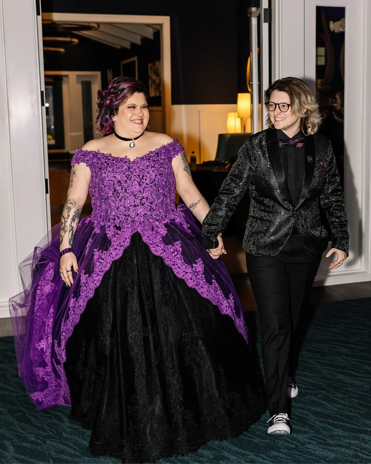 Elijah + Carrie celebrated their marriage on Halloween surrounded by close friends and loved ones!

This wedding was super special, because Elijah and I met when she worked at a local coffee shop. We became friends and when she told me about Carrie, 