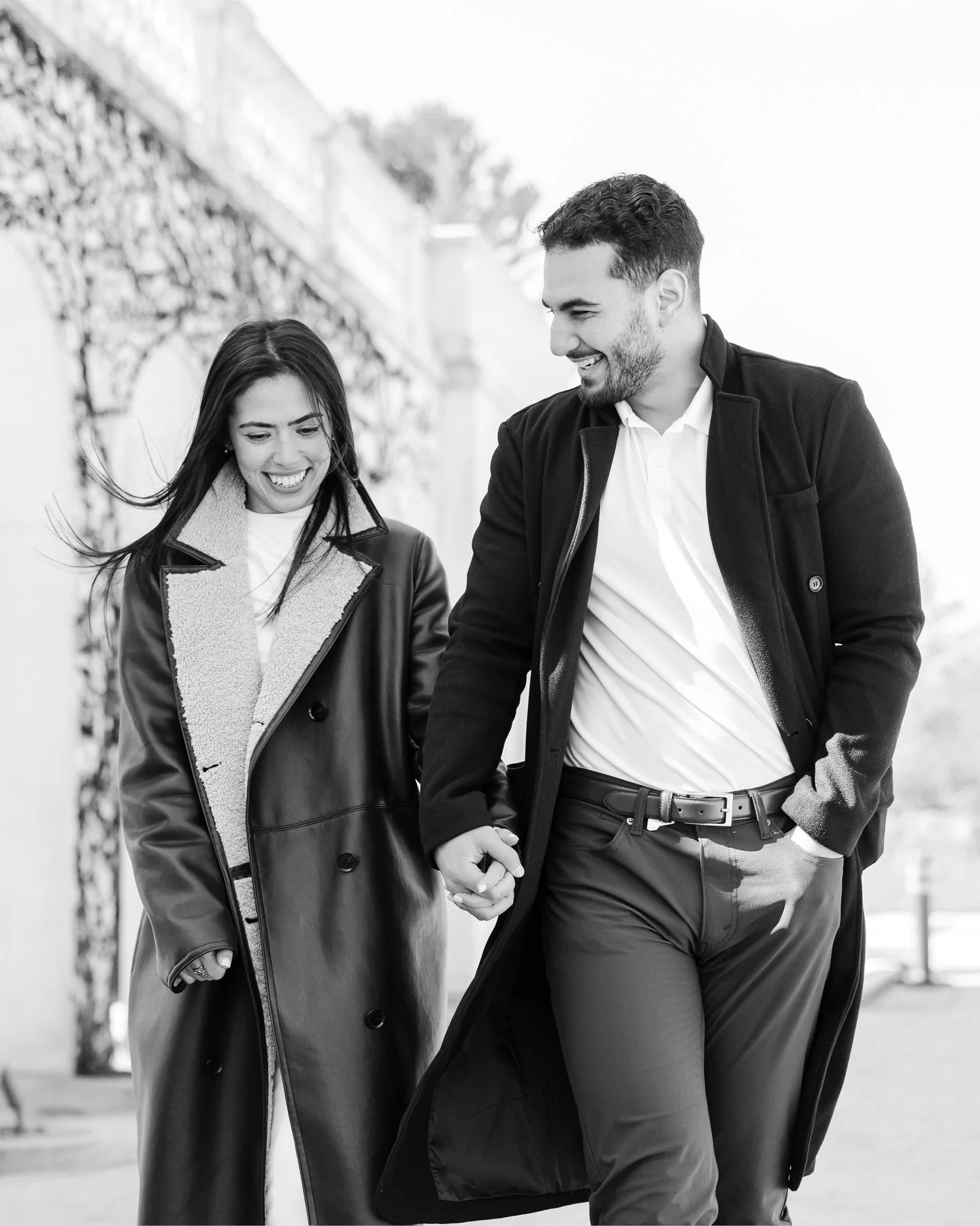 My favorite kind of session at Longwood Gardens are proposals. Not only am I so grateful to play part in such a meaningful day, but I get to share my knowledge of the Gardens with couples who are looking for the most beautiful spots. Even on a cold, 