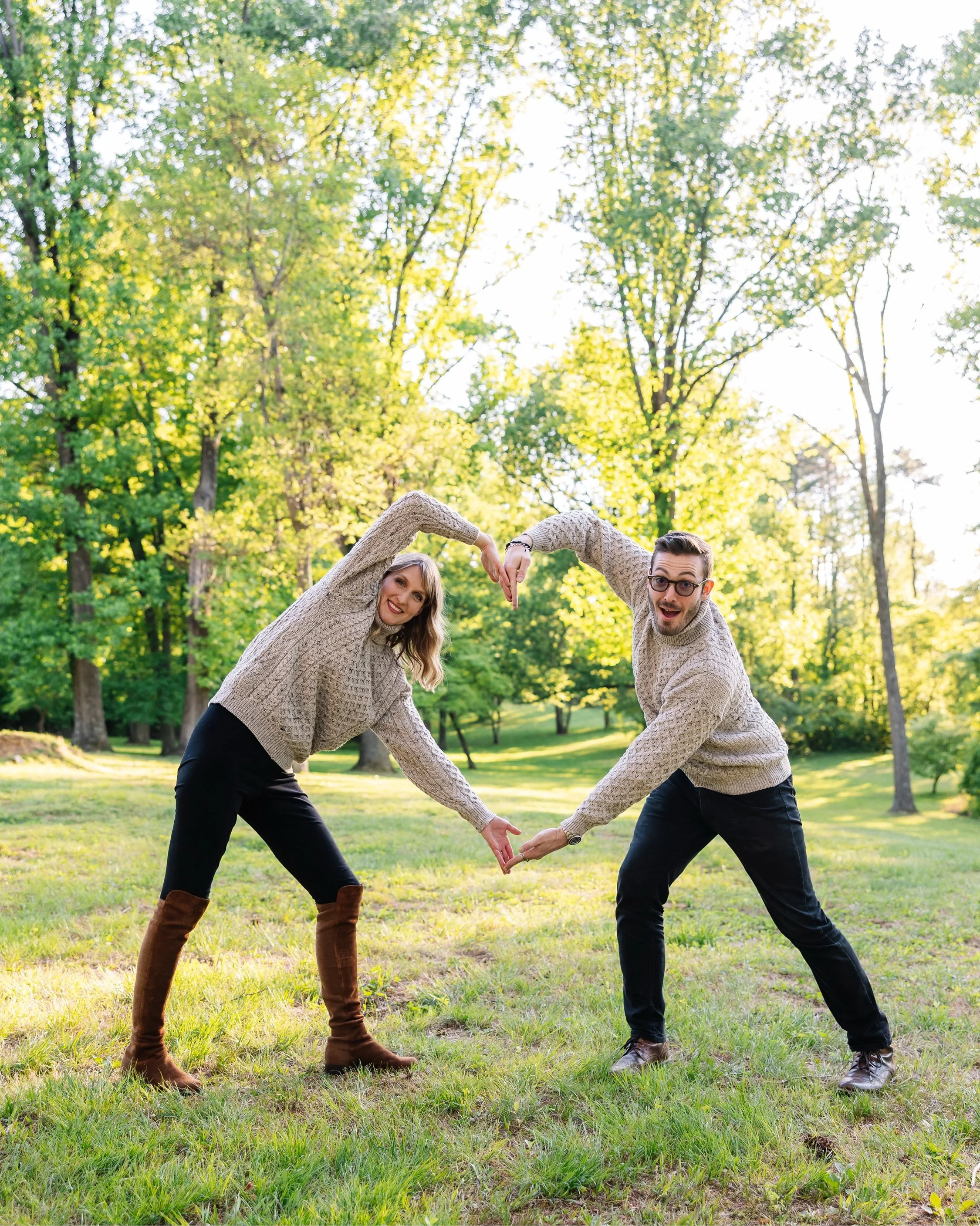 Who says your entire engagement session can&rsquo;t be the most unserious thing ever? Hayley + Steven went full awkward / corny and I&rsquo;ve never laughed so hard during a session. Move over JCPenney 👋🏼

🏷️: JCPenney photos, step brothers photo 