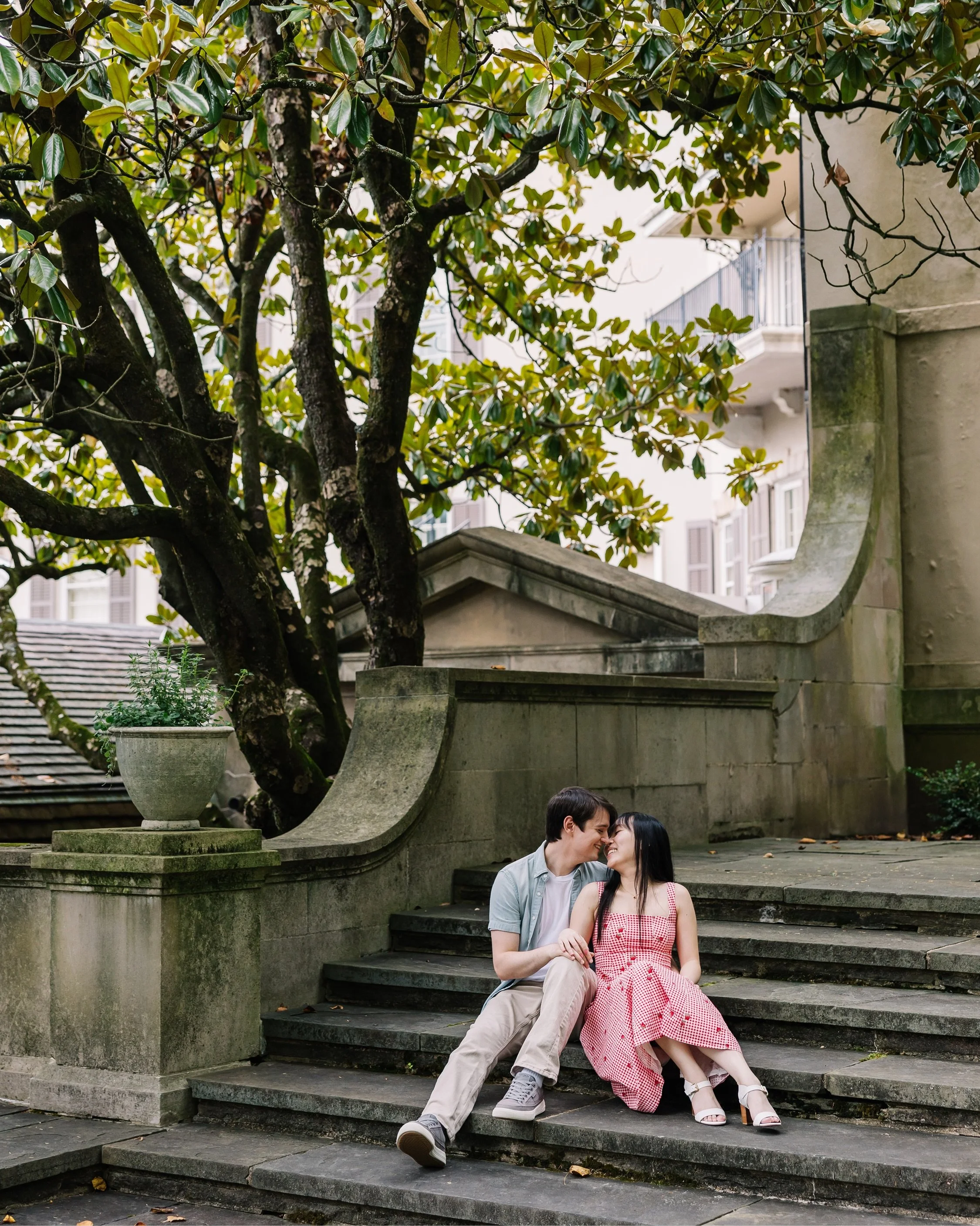 A couples session turned into a proposal session! 🤭

Jeff reached out to me about a proposal and we planned a session where about halfway through he would propose to Helen. We came up with a &ldquo;code phrase&rdquo; when we got to the location for 