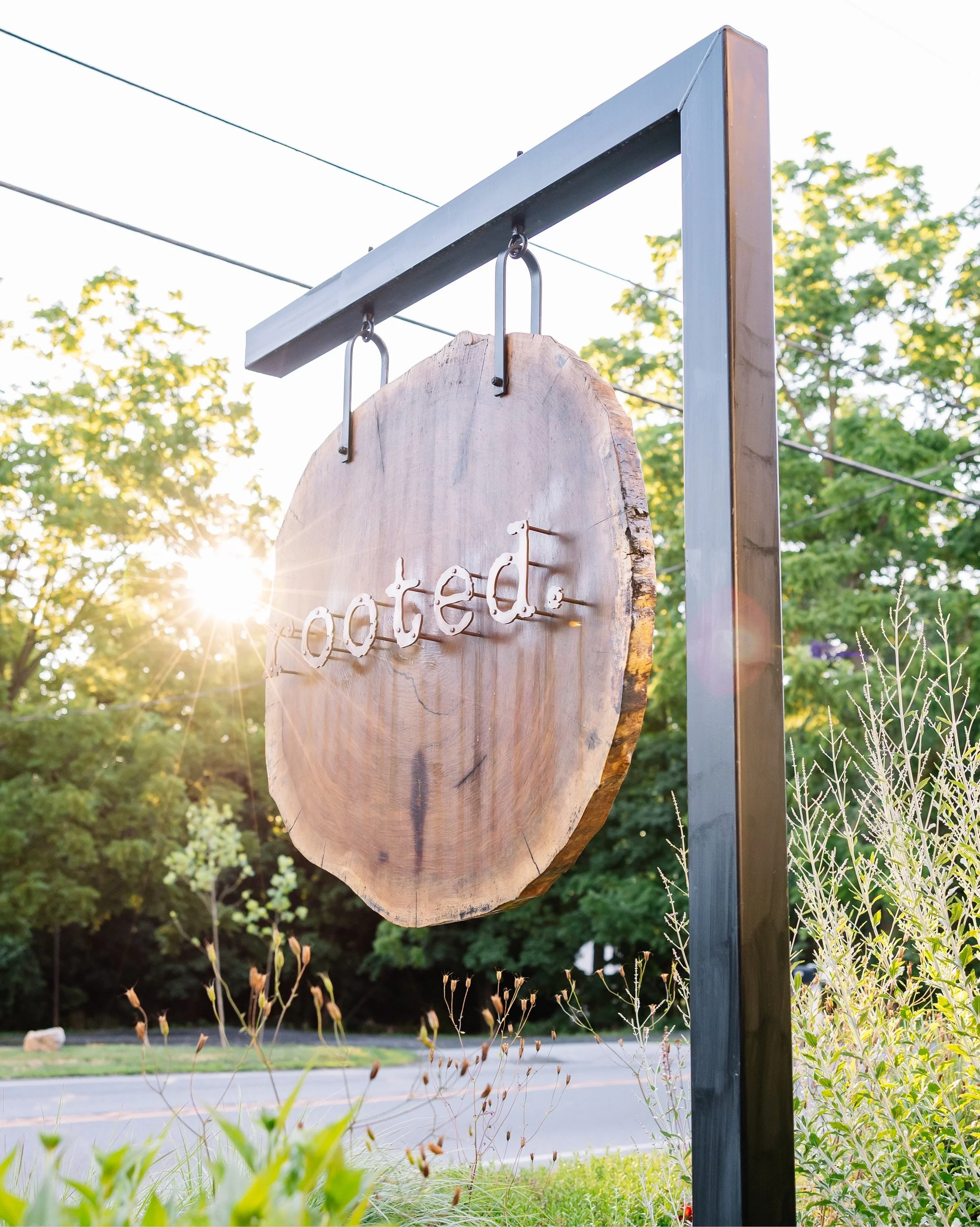 I had the pleasure of working with Danilo of Maffei Landscape Design to photograph their garden design project over at Rooted, a boutique shop located in New London Twp, PA, for their website. When photographing gardens, I start wide and work my way 