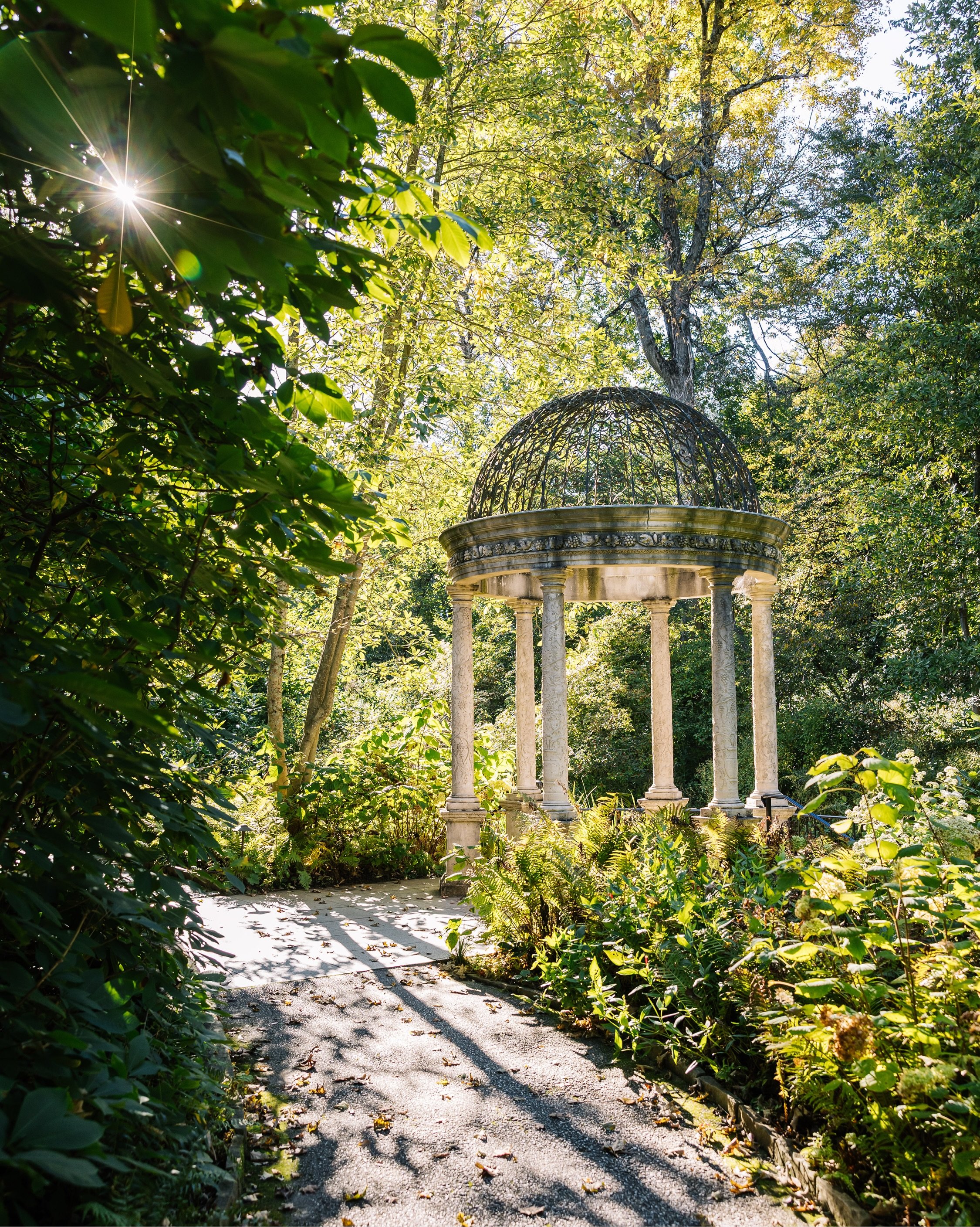 Early October scenes from Longwood Gardens. 

I&rsquo;m personally in the middle of a hectic season, so I&rsquo;m drawn to the quiet moments in gardens lately. The sun peeking out from behind the trees, leaves slowly falling to the ground, and aftern