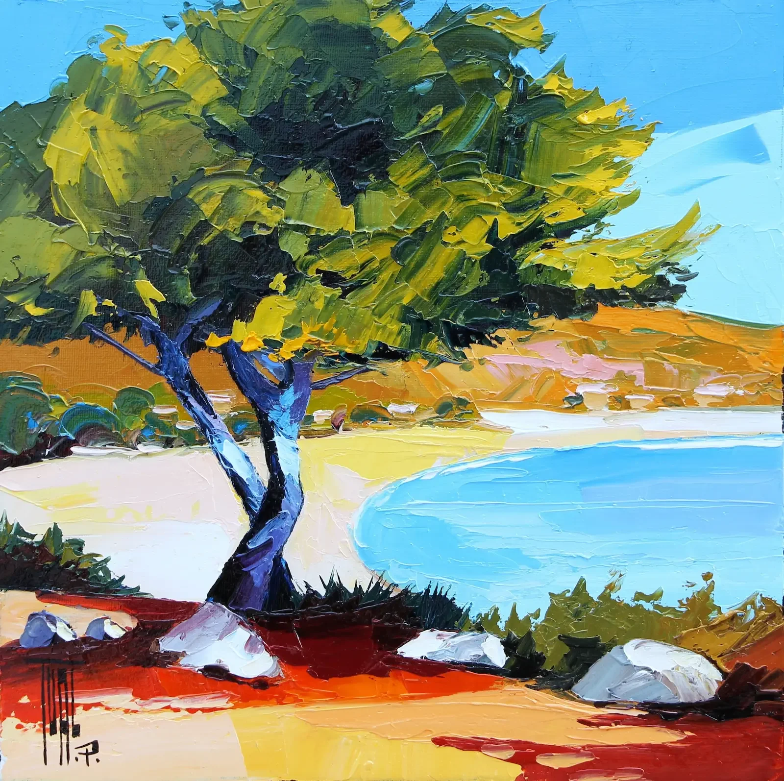 "Pin et Plage" de Pierrick Tual