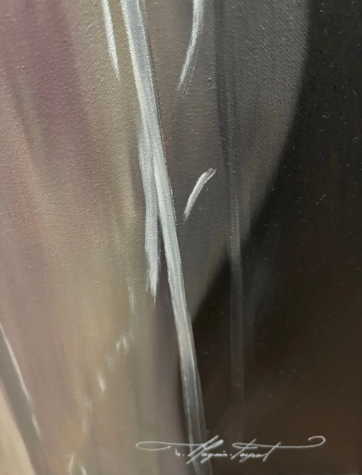 Tableau portrait femme de bryan magnin feysot Galerie Graal Art Contemporain .webp