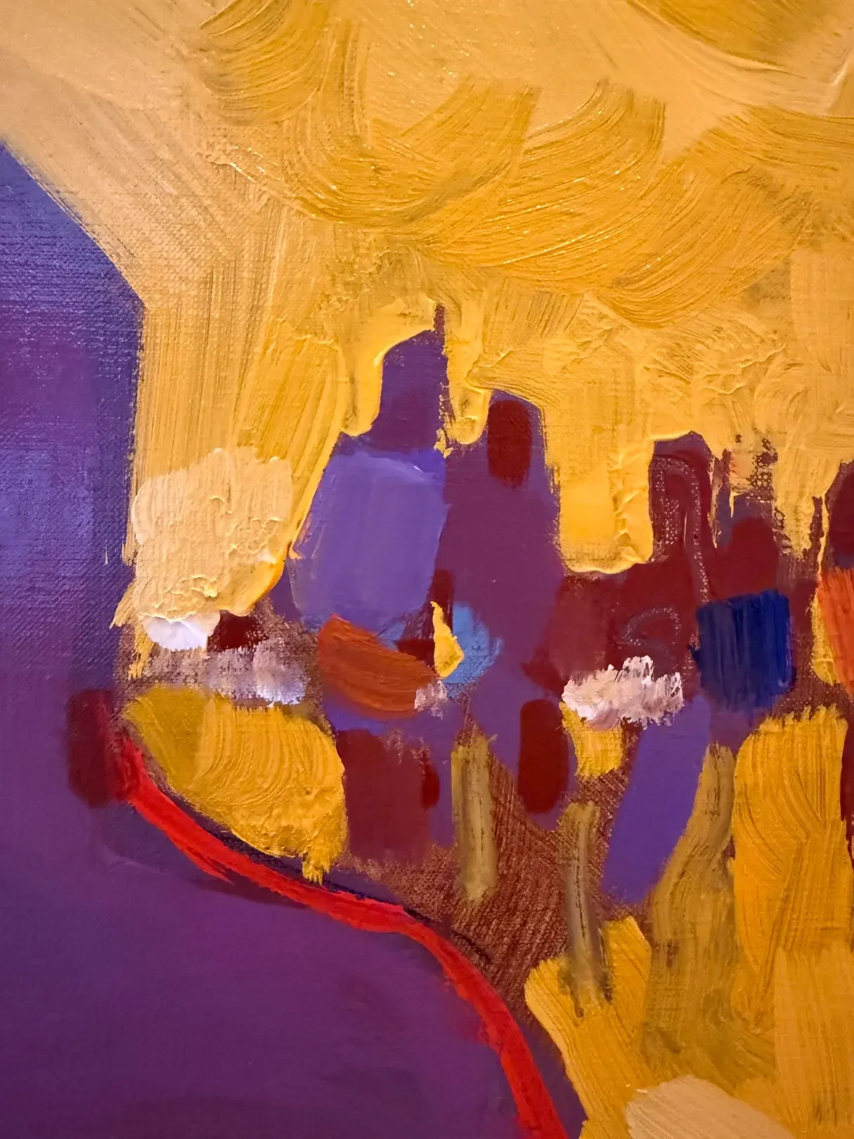 Tableau amis a la plage de david jamin .webp