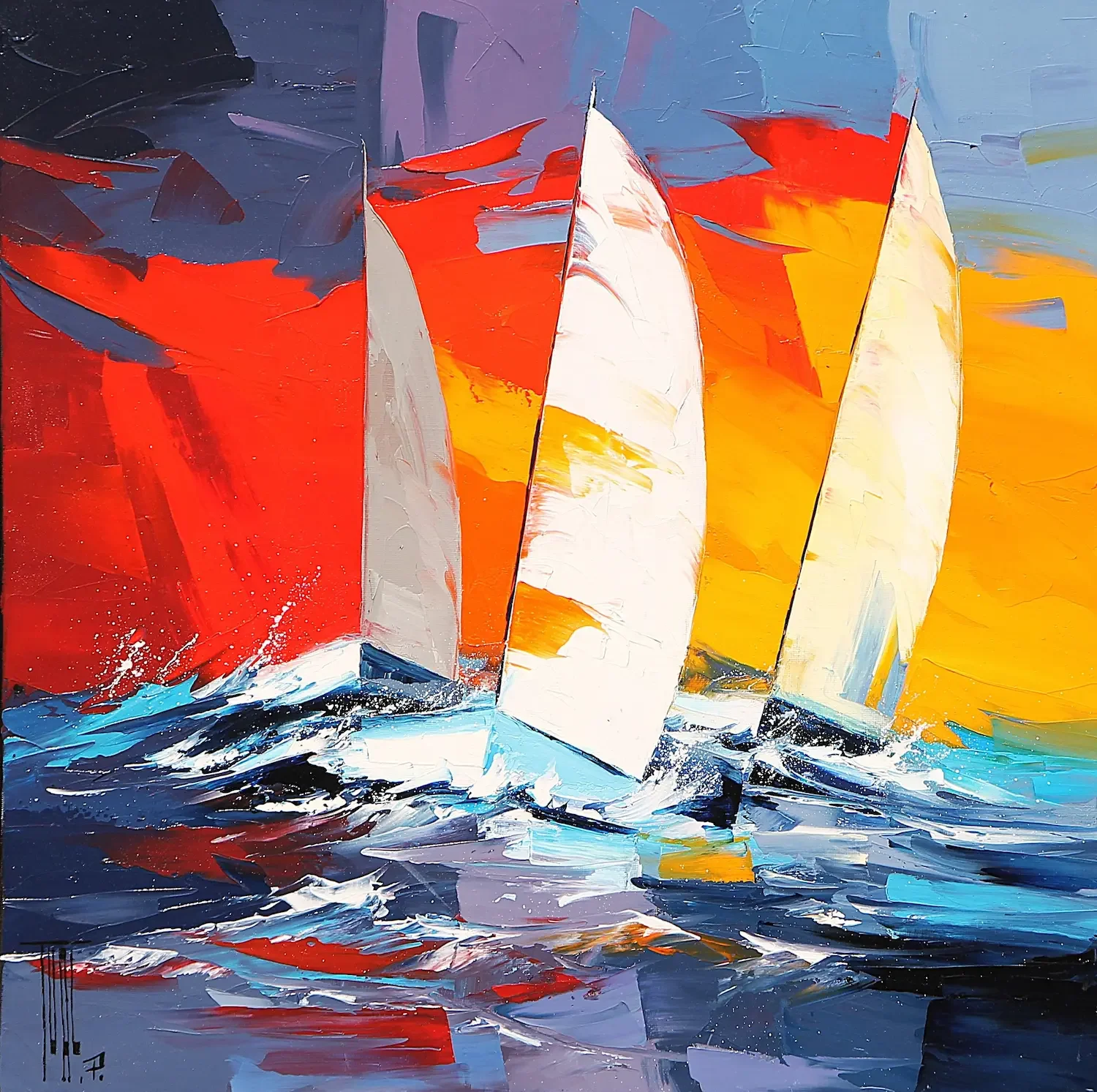 "Course au large" de Pierrick Tual
