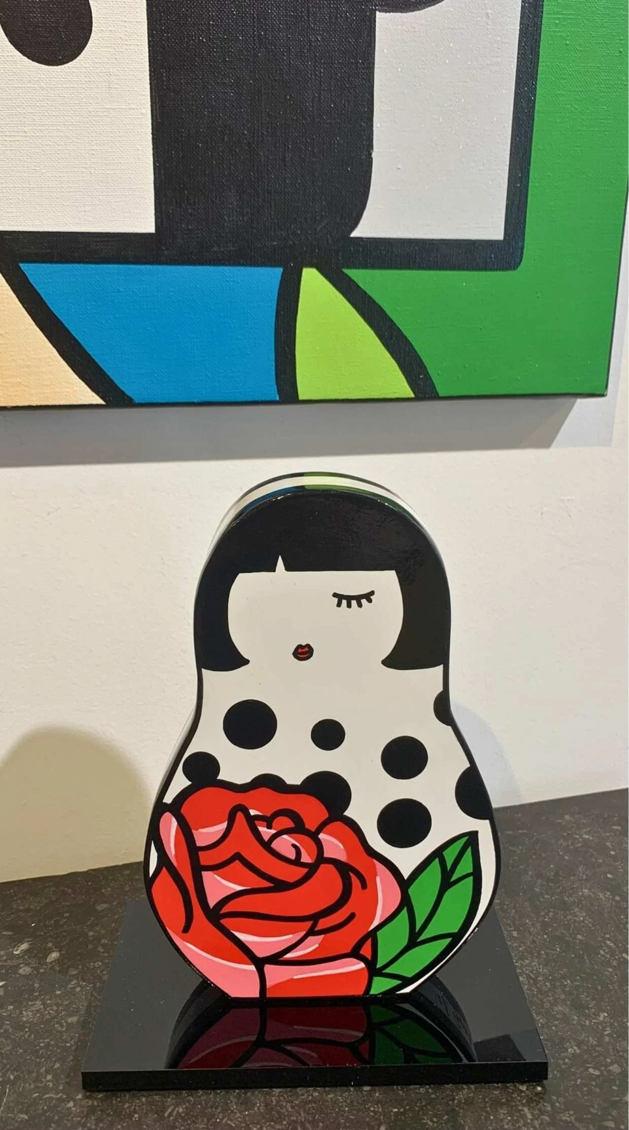 Sculpture matriochka de Virginia Benedicto Galerie Graal Galerie d'art en Ligne


