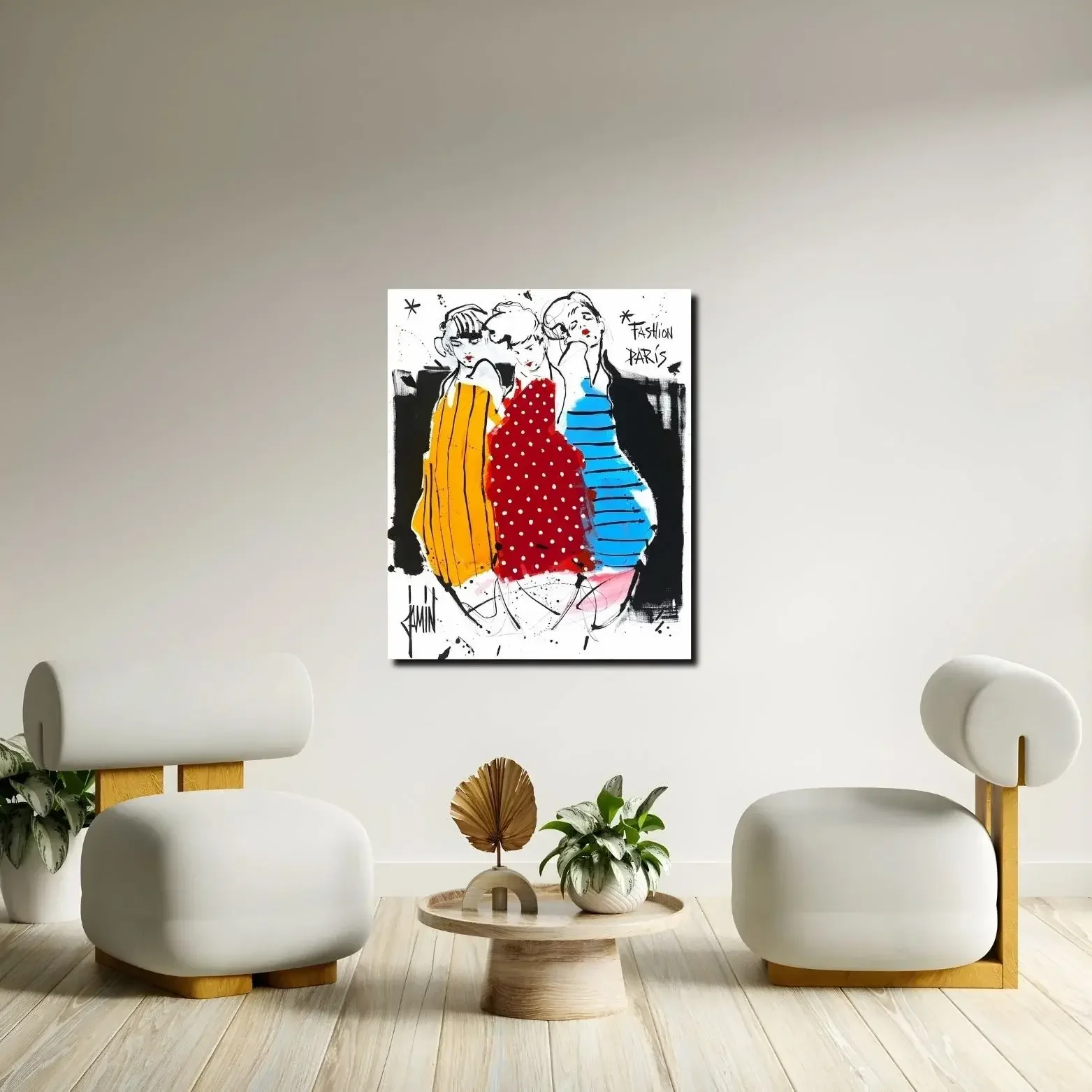 tableau+femme+fashion+week+de+david+jamin+Galerie+Graal+Art+Contemporain+Galerie+d'art+Agen+ (1).webp