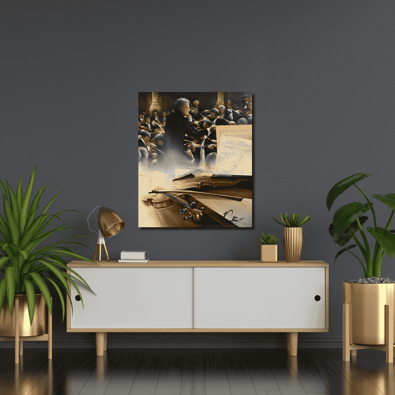 Tableau musicien de Raymond Poulet Galerie Graal Galerie d'art Agen Art Contemporain