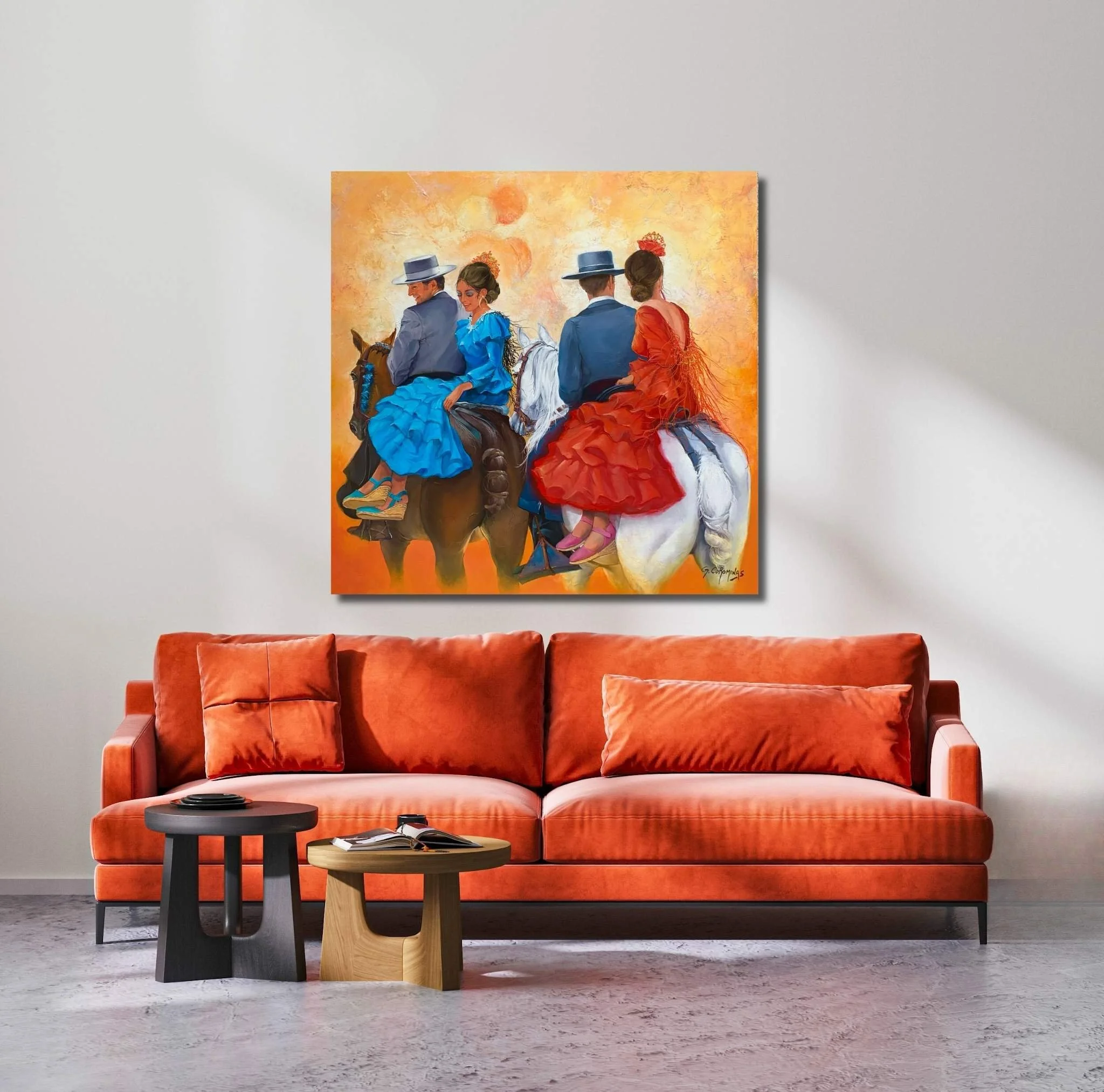 Tableaux Paintings de Georges Corominas Galerie Graal Galerie d'art Agen Art Contemporain