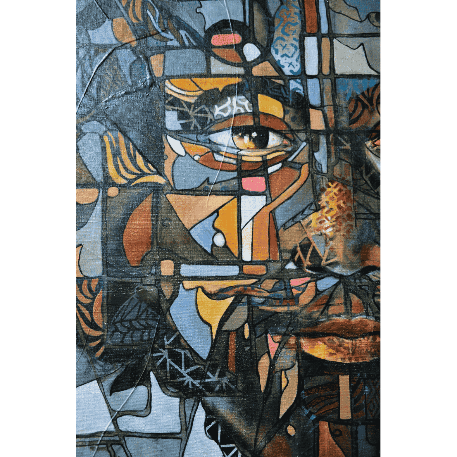 tableau portrait Homme salon de frederic assael Galerie Graal .jpg