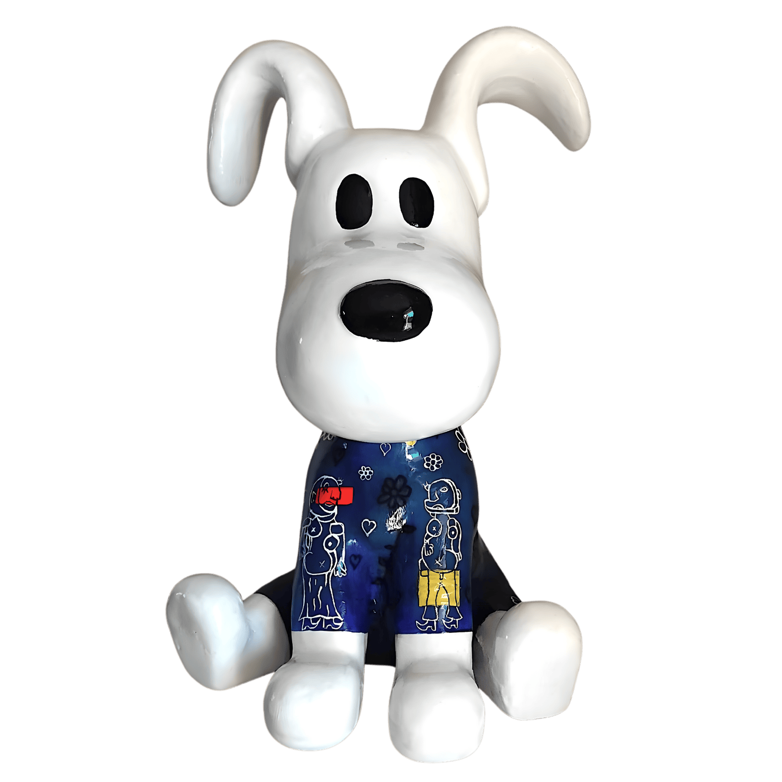 sculpture-snoopy-blue-giuseppe-piermatteo-resine-face.png