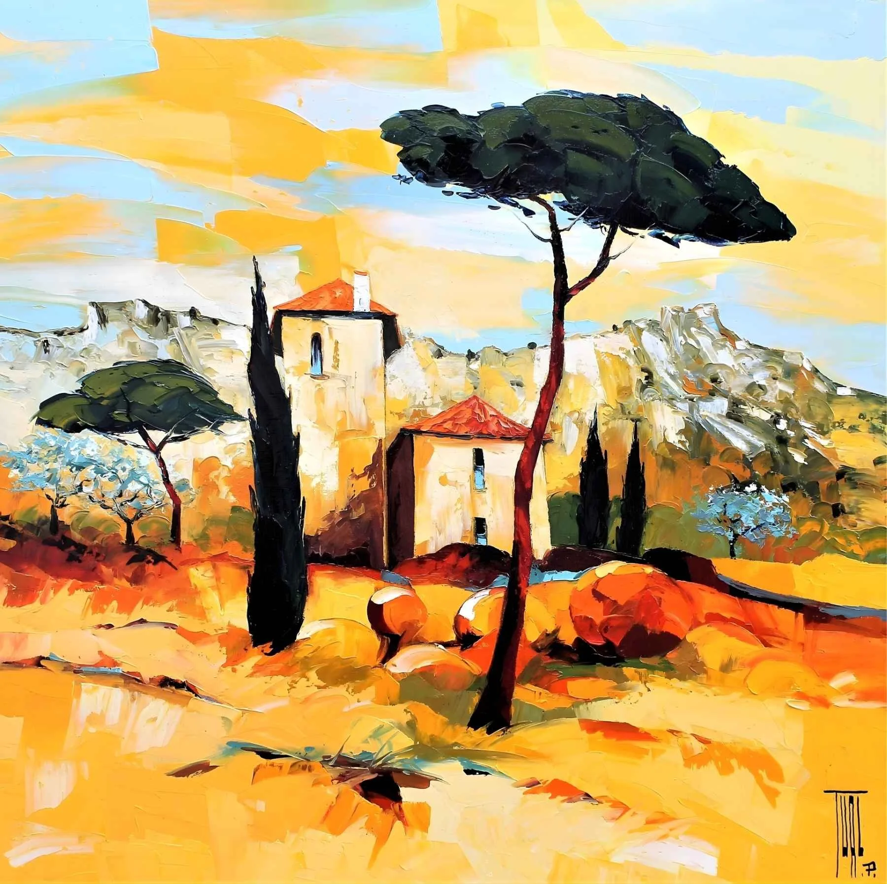 "Le mas des garrigues" de Pierrick Tual