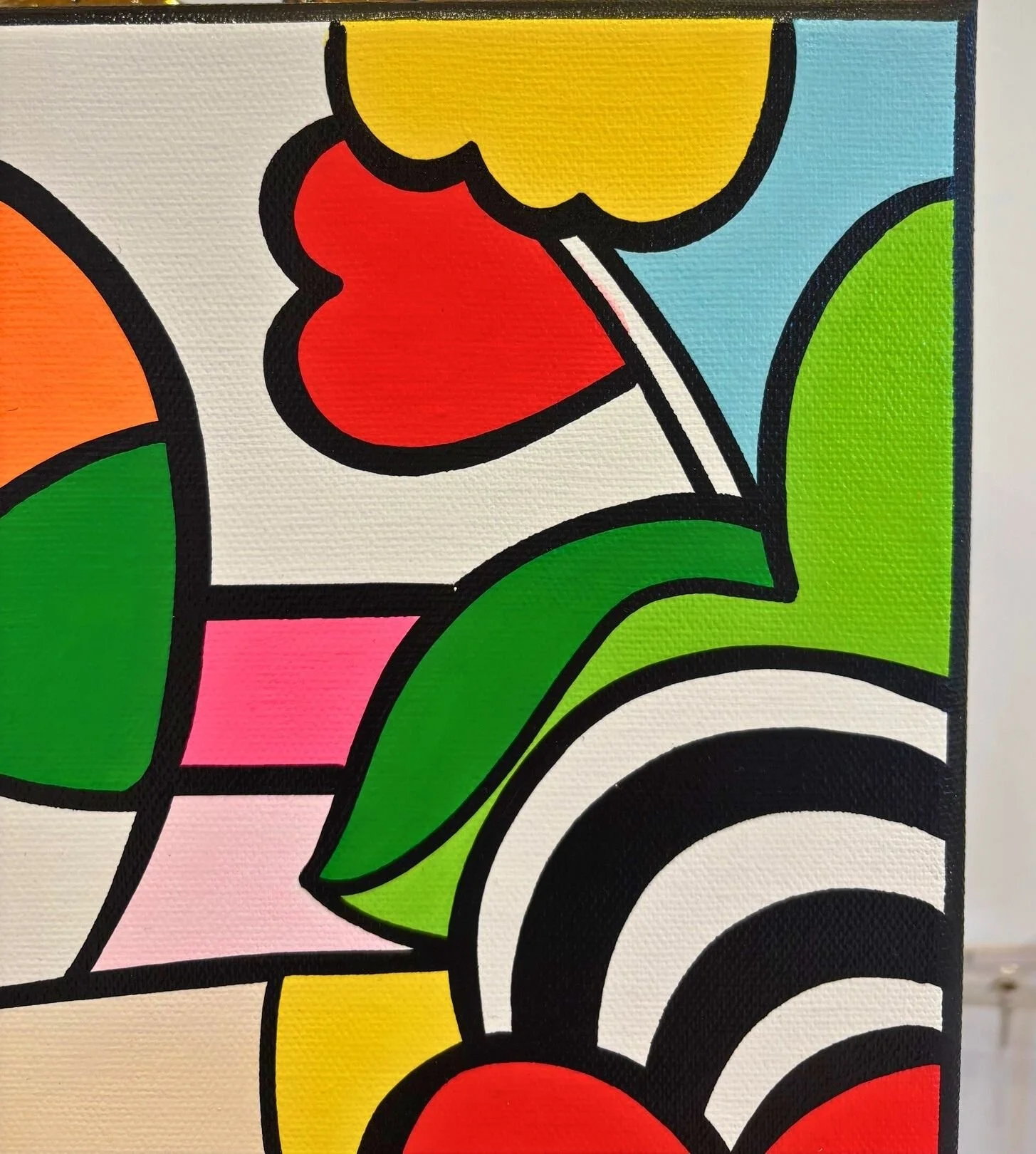 Tableau pop art d'une femme pop art Virginia Benedicto Art Contemporain Galerie d'art Agen Galerie Graal .jpg