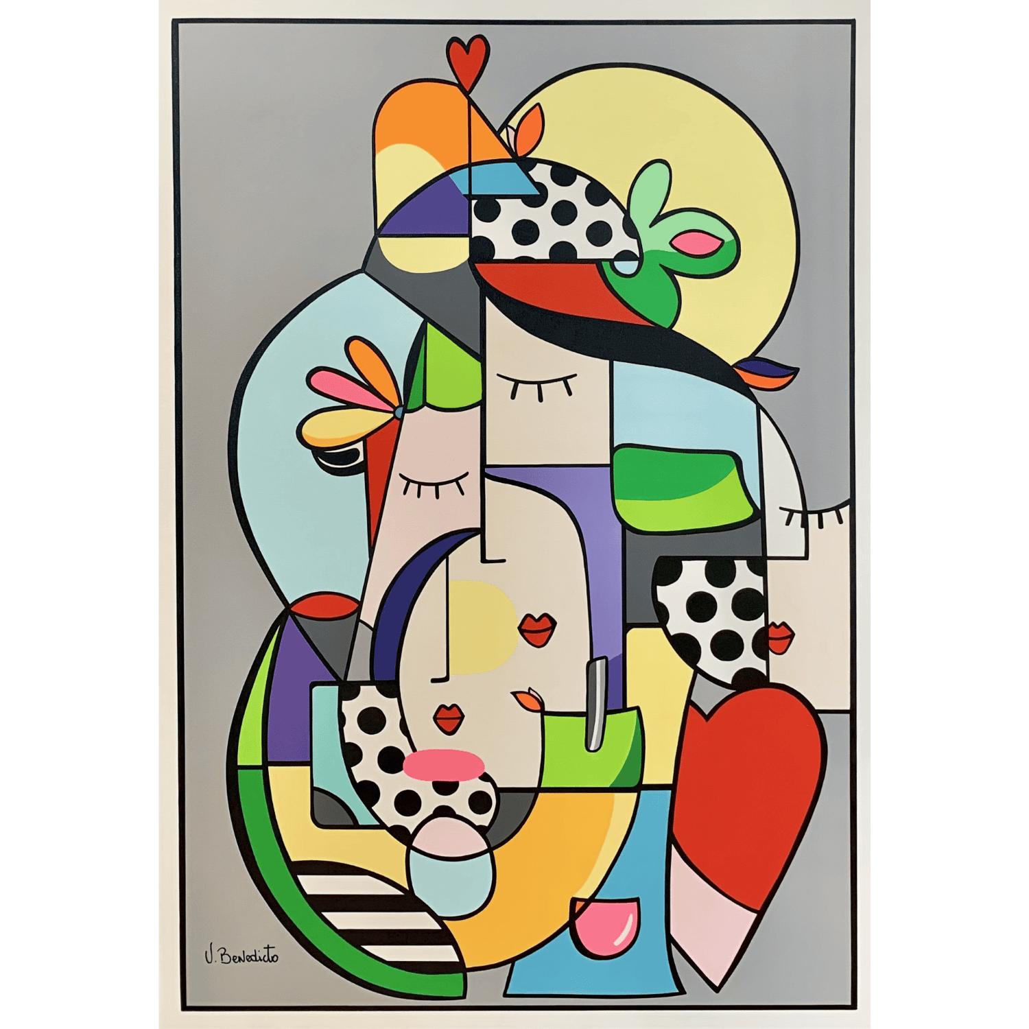 "Composition III" de Virginia Benedicto