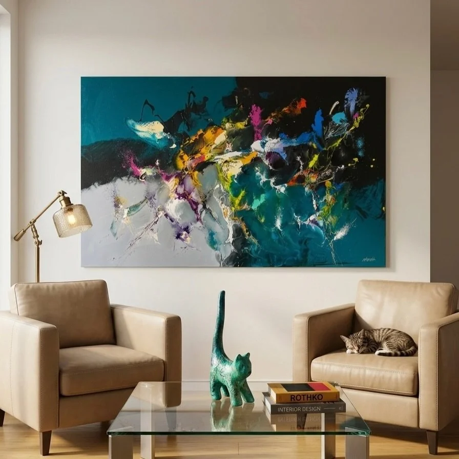 Les &OElig;uvres de la Semaine : Un Dialogue de Couleurs et de Formes 🎨

Cette semaine, la galerie a le plaisir de mettre en lumi&egrave;re une rencontre artistique : l&rsquo;alliance entre la puissance abstraite du peintre Thierry Zdzieblo et la po