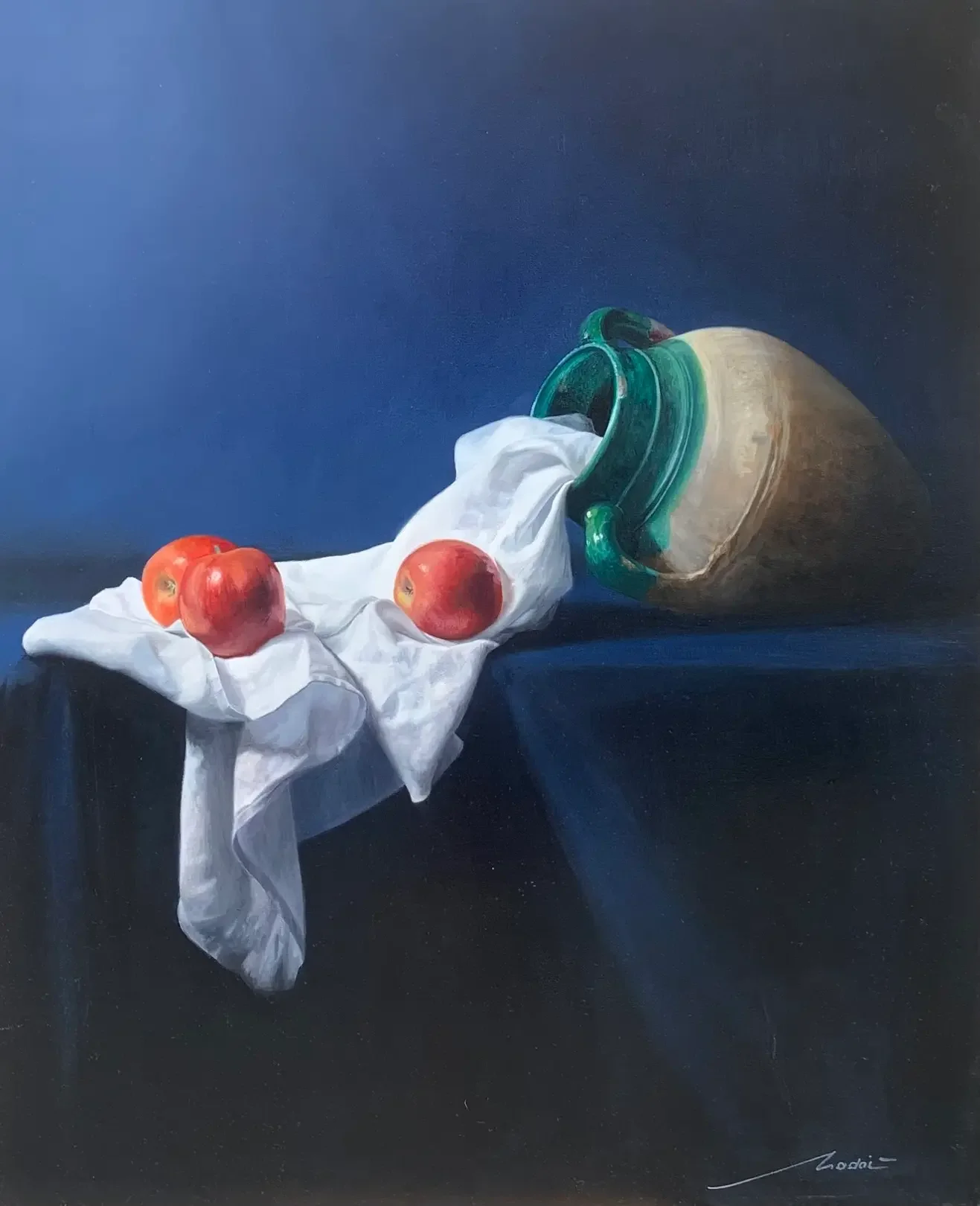 "Les trois veilleuses" de Michel Nadaï