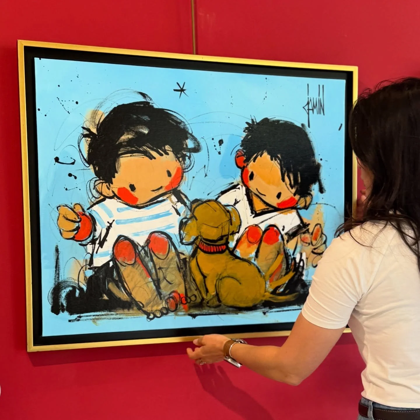 ☀️ L&rsquo;&Eacute;nergie de l&rsquo;Innocence : &OElig;uvre de la semaine avec David Jamin

Avec le retour des beaux jours et cette lumi&egrave;re printani&egrave;re qui inonde la galerie, le choix de l&rsquo;&oelig;uvre de la semaine s&rsquo;est im