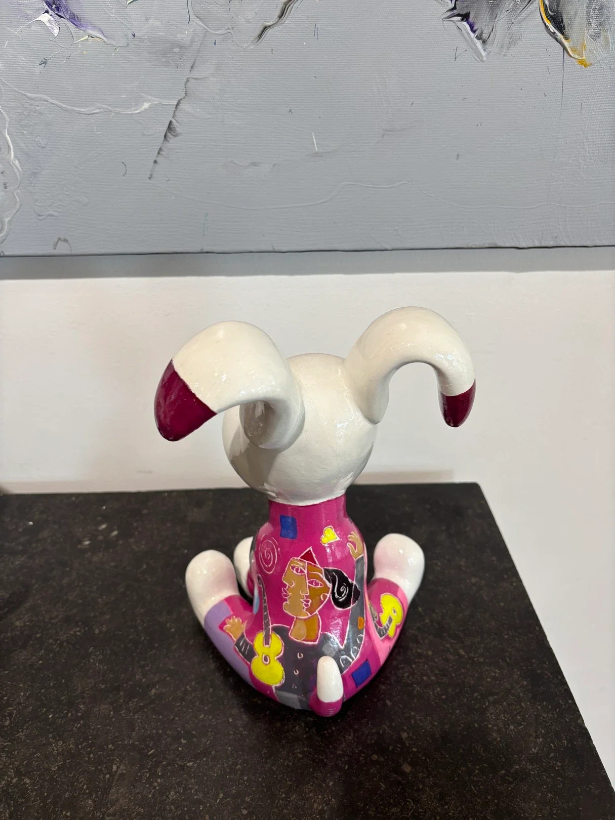 Sculpture snoopy chien de gianni piermattéo. Art Contemporain Galerie Graal .webp