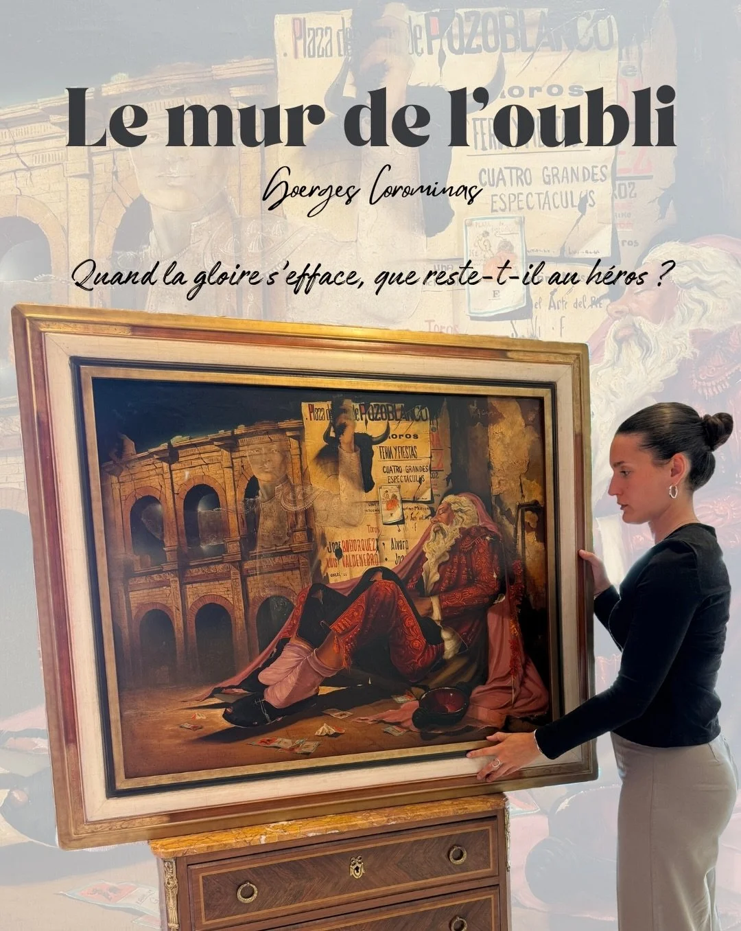 &OElig;uvre de la semaine :
&laquo;&nbsp;Le mur de l&rsquo;oubli&nbsp;&raquo; de Georges Corominas, un coup de foudre artistique ✨

Parfois, les plus belles histoires commencent par un d&eacute;tail que l&rsquo;on n&rsquo;attendait pas. Alors que je 