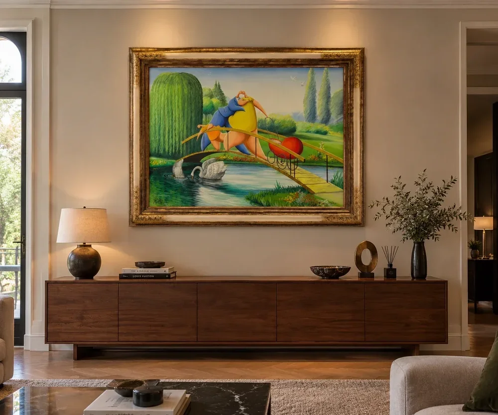 tableau+famille+couple+poussette+de+jean+louis+toutain+Galerie+Graal+.webp