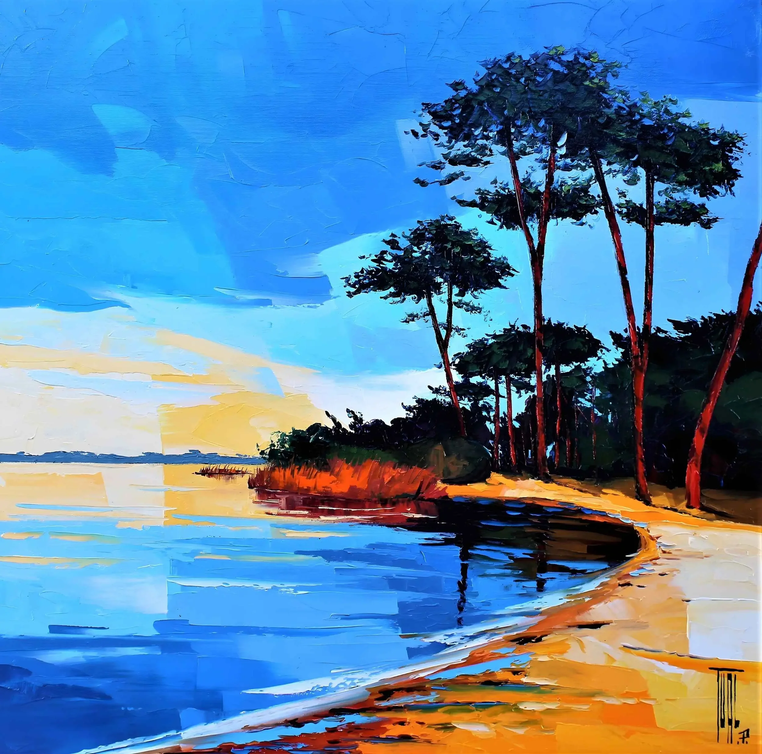 "Paisible bassin" de Pierrick Tual" de Pierrick Tual