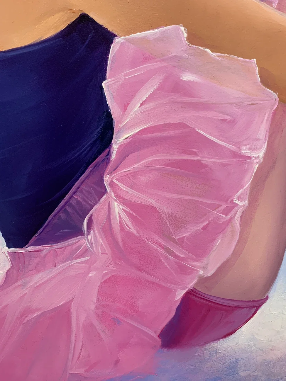 Galerie Graal Art Contemporain Tableau petit rat opera fille de georges corominas Galerie Graal .webp
