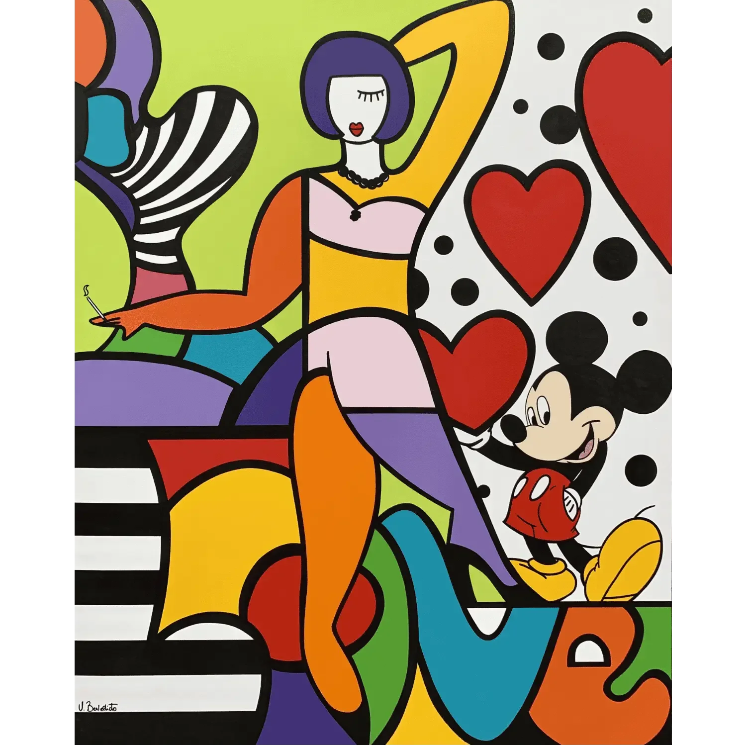 "Mickey in Love" de Virginia Benedicto