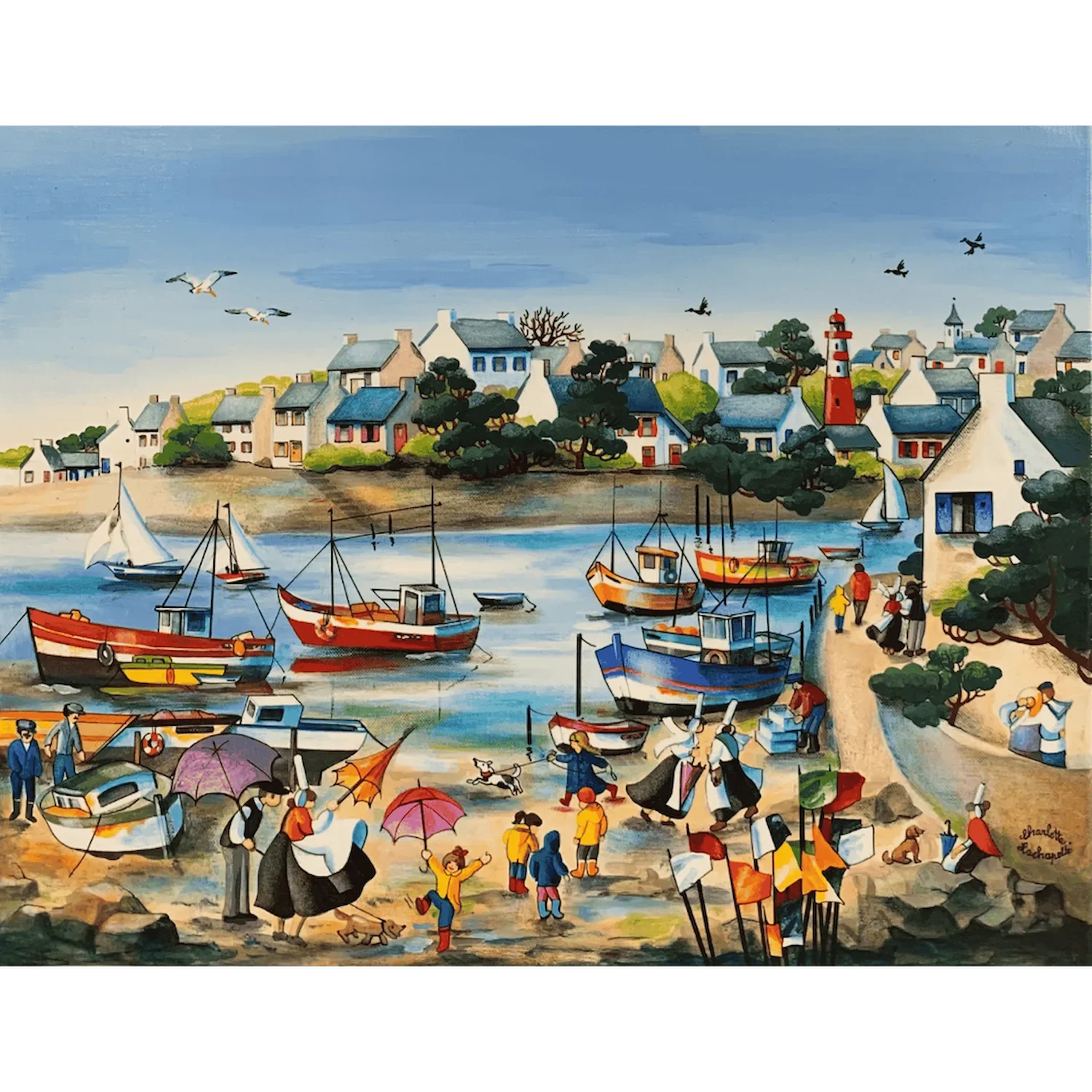 "Jour de grande marée" de Charlotte Lachapelle