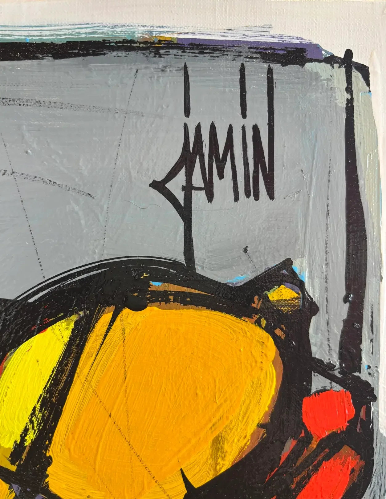 Tableau citron de david jamin Galerie Graal .webp