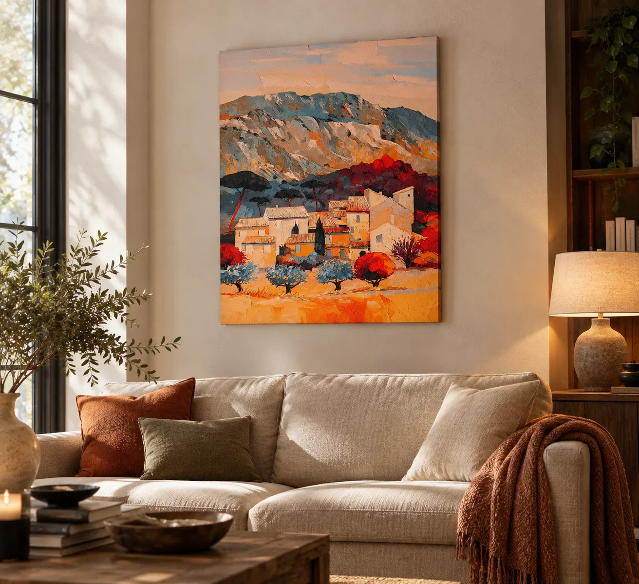 tableau campagne Galerie d'art Agen Galerie Graal .webp
