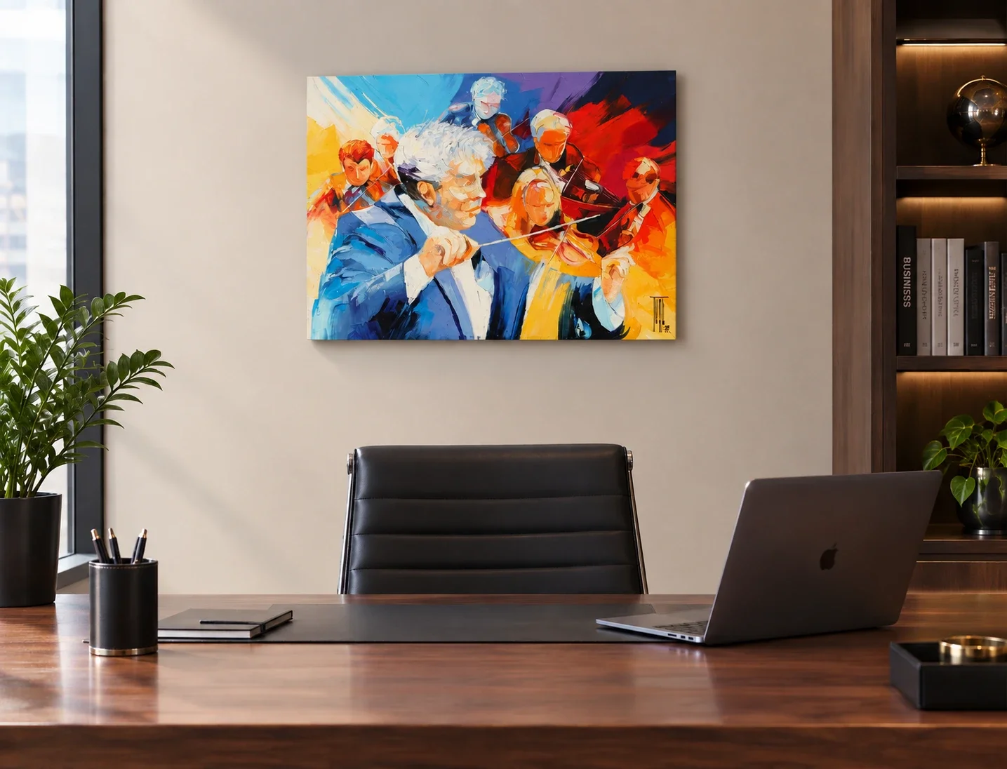 tableau violeniste de Pierrick Tual Galerie Graal .webp