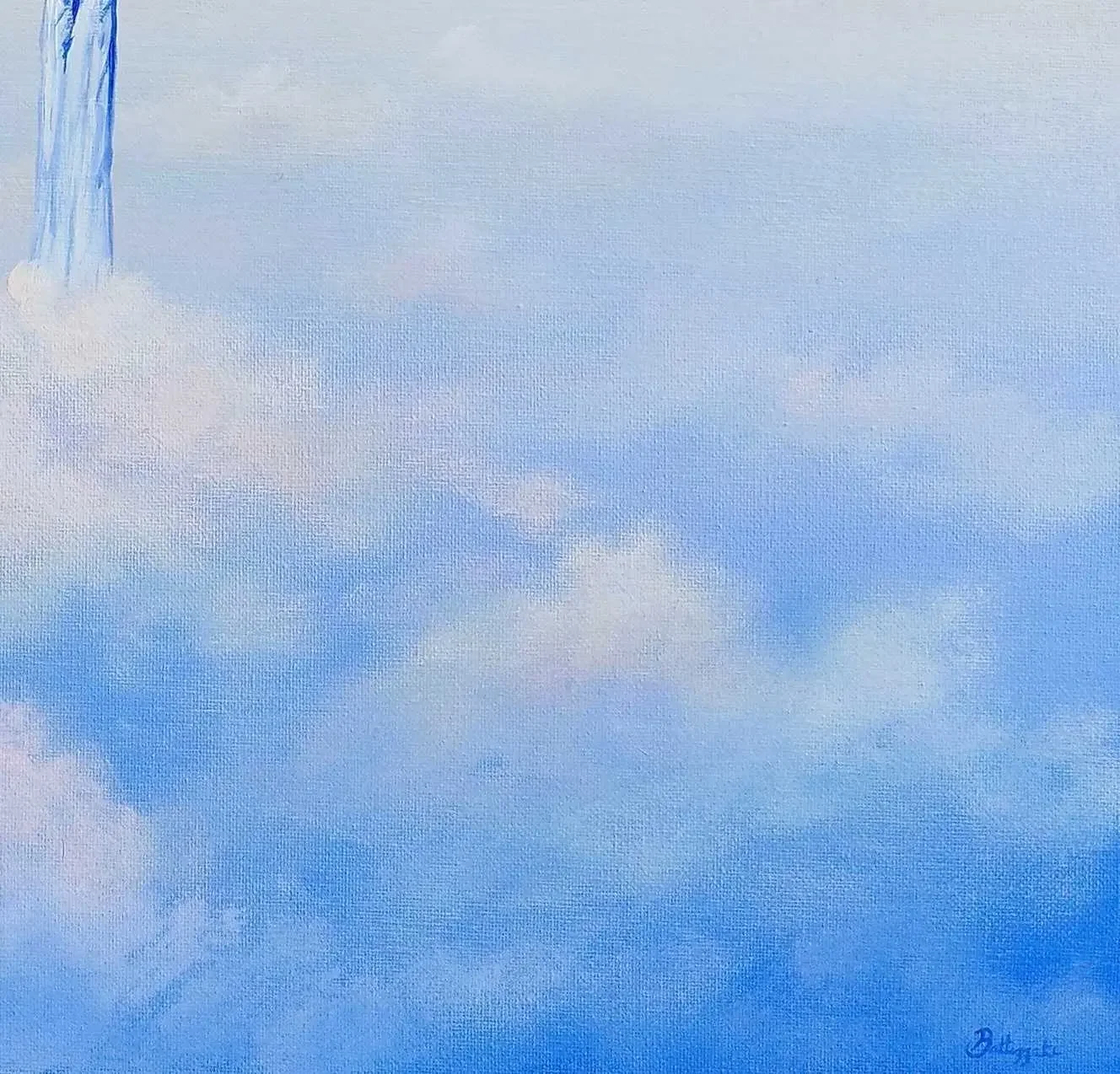 Tableau arbre coloré de alexandra battezzati Galerie Graal Art Contemporain .webp