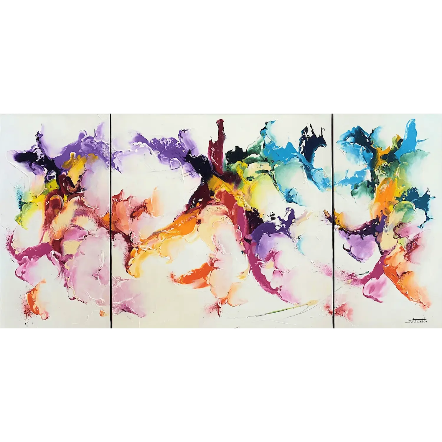 "Triptyque ZDZ1154" de Zdzieblo