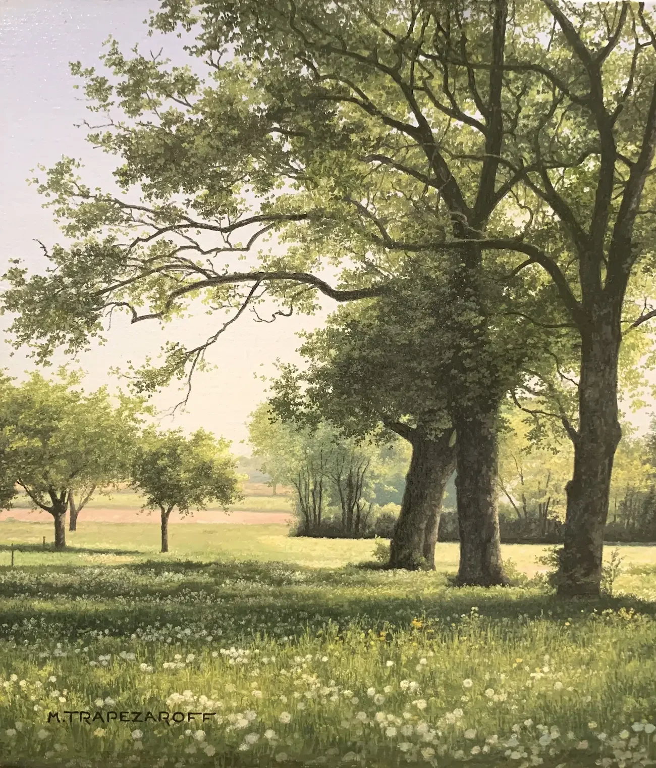 tableau nature paysage campage genevoise  Galerie d'art Agen .webp