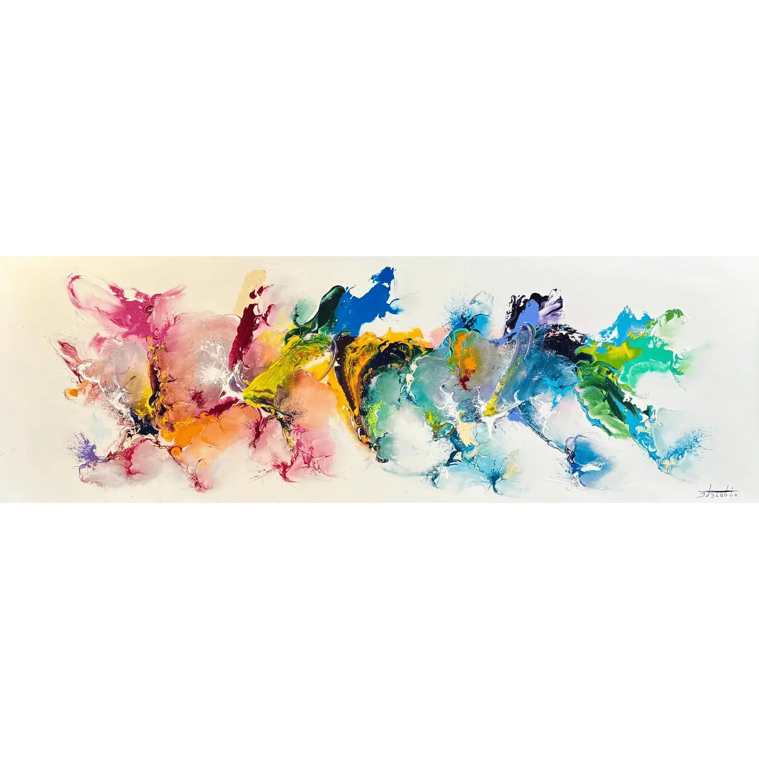 tableau abstrait blanc de Zdzieblo g .webp