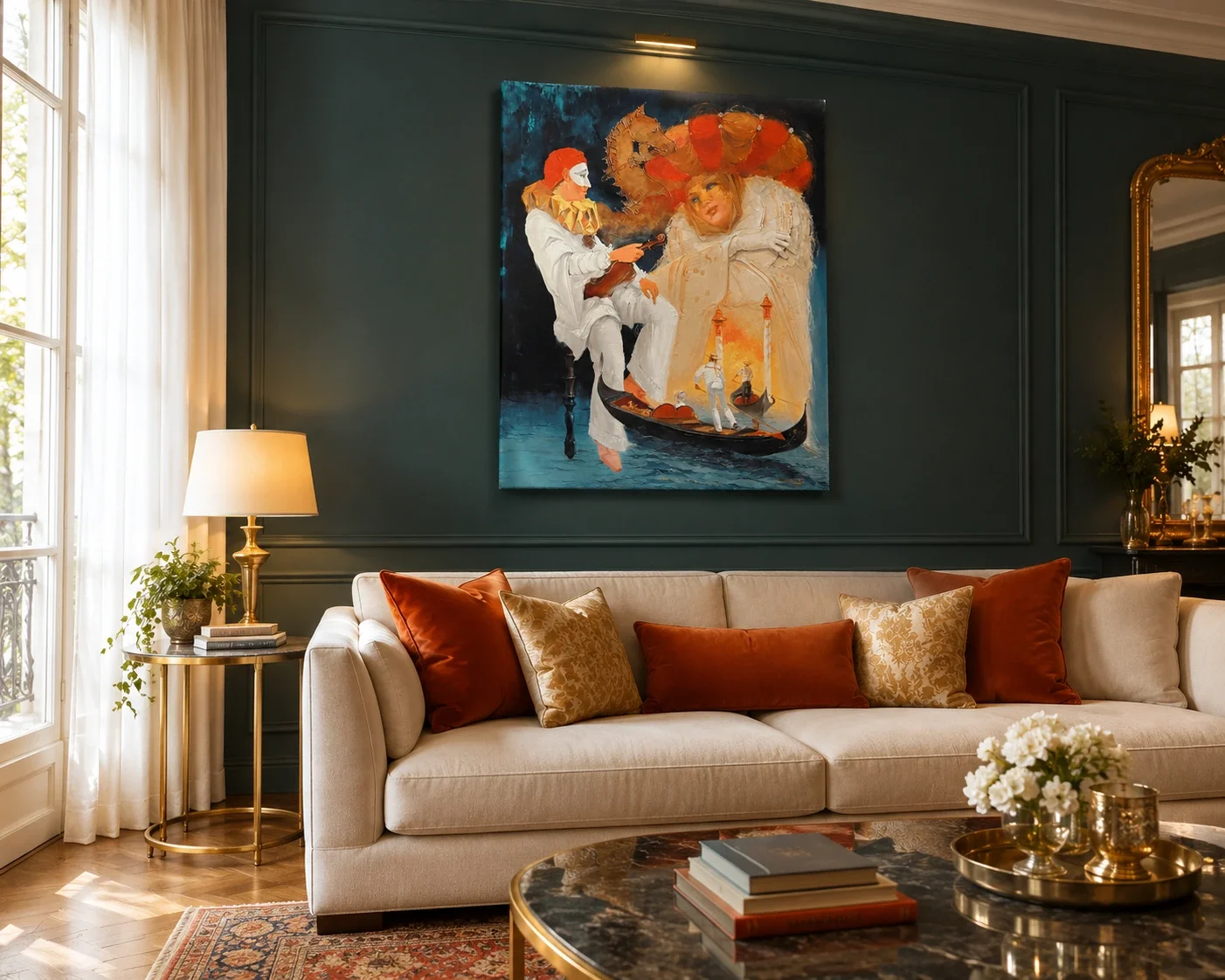 tableau italie santa lucia de corominas Galerie Graal .webp