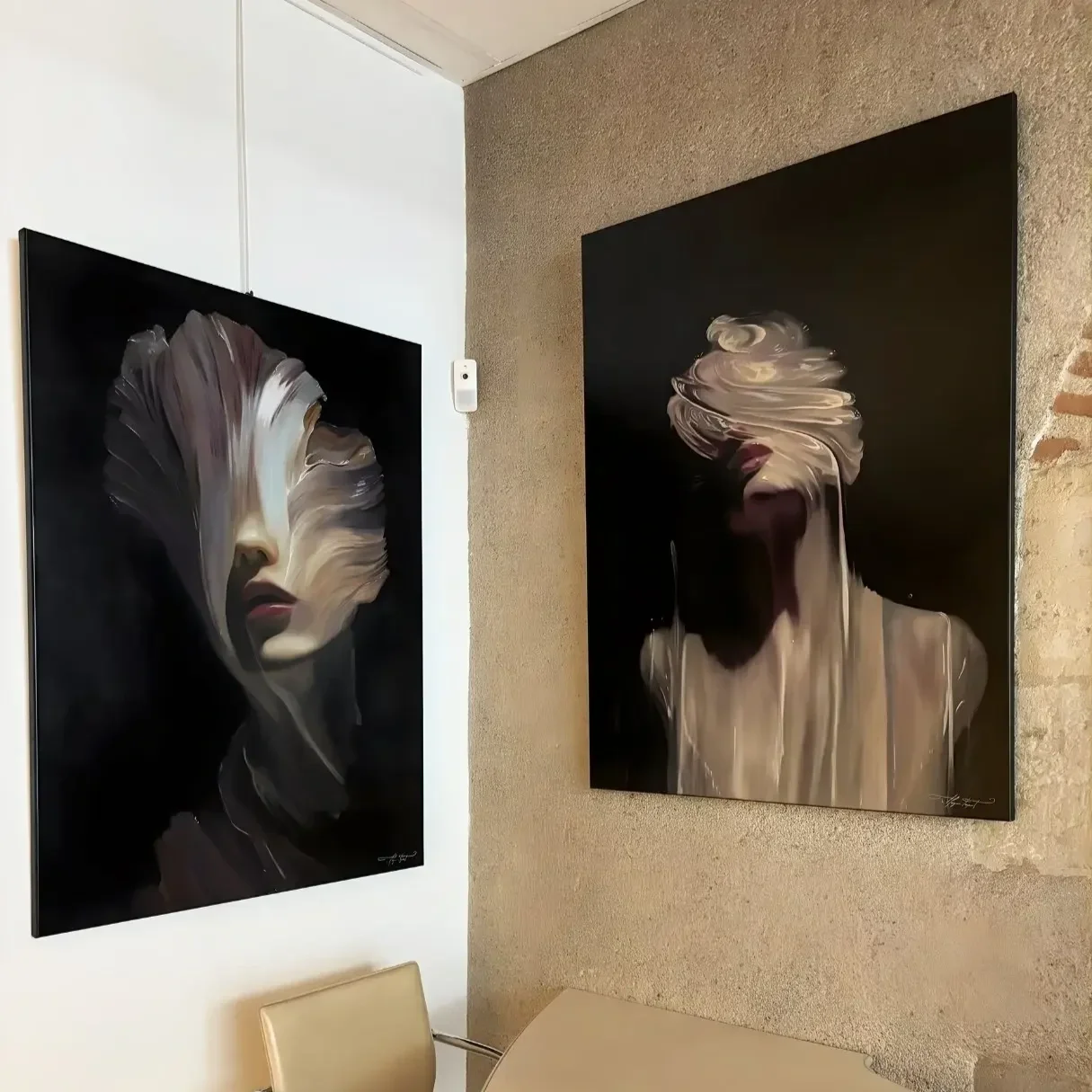 Tableau+portrait+femme+de+bryan+magnin+feysot+Galerie+Graal+Art+Contemporain+Galerie+d%27art+en+Ligne++.webp
