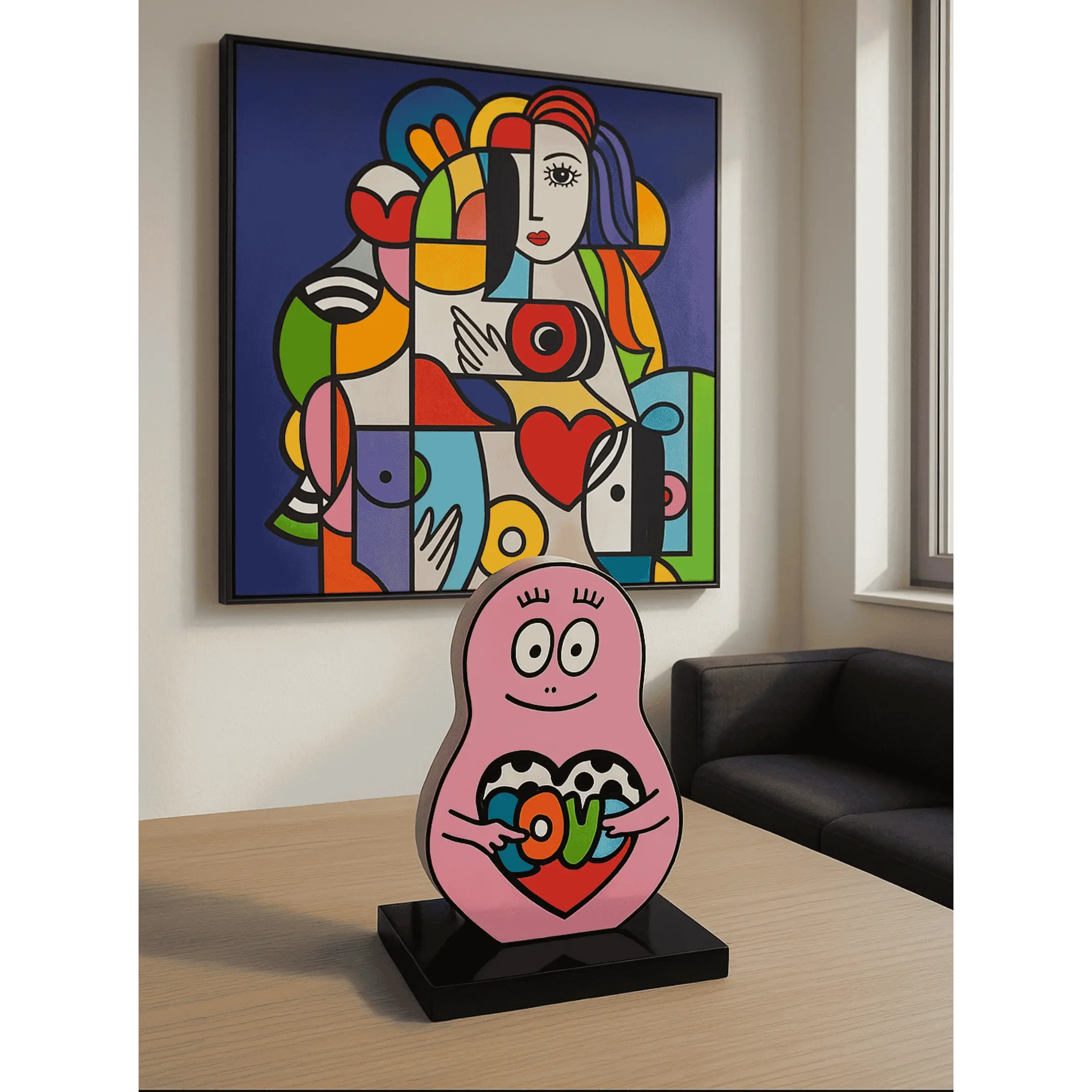 TABLEAU SCULPTURE POP ART DE Virginia Benedicto Galerie Graal