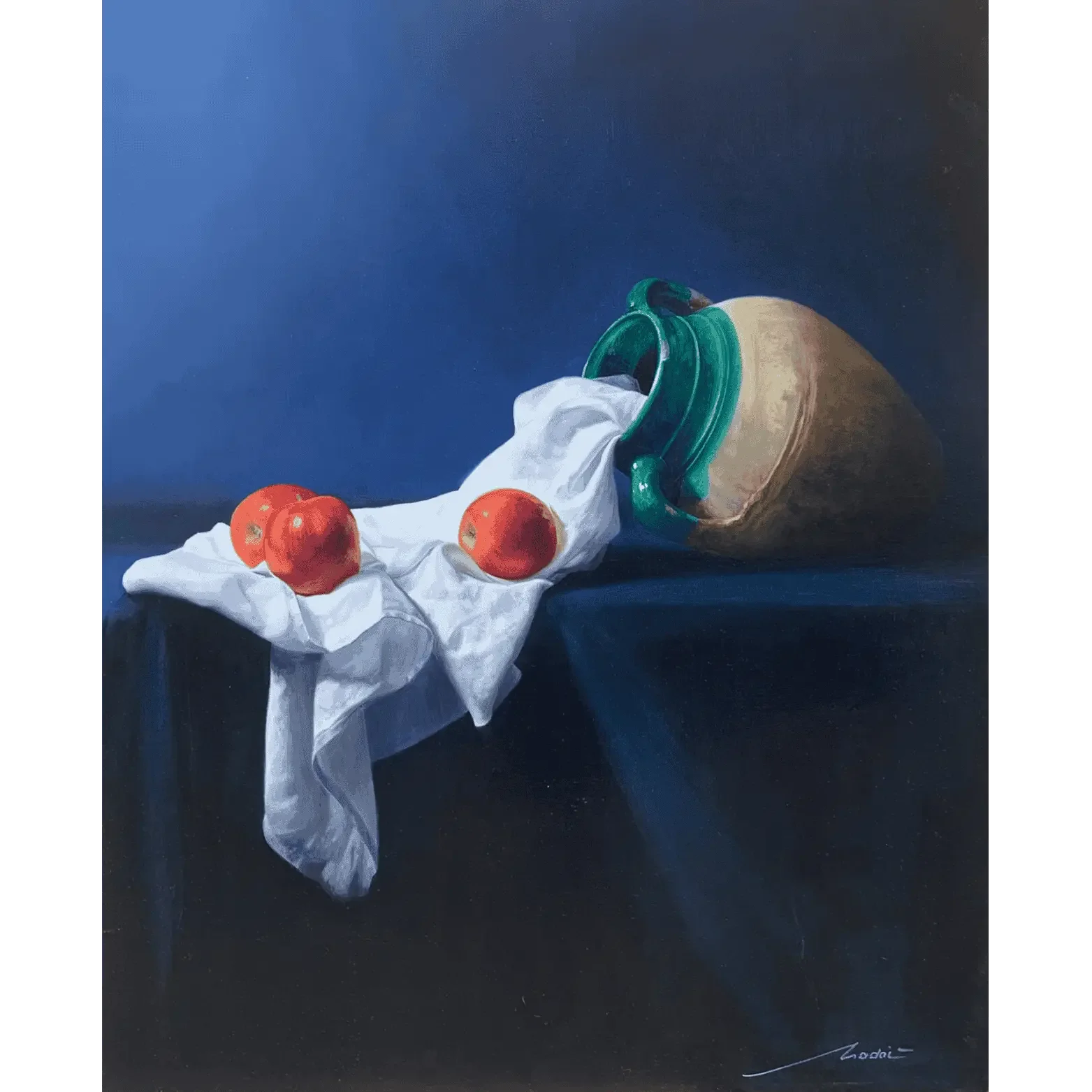 MICHEL NADAÏ TABLEAU TROMPE L'OEIL Galerie Graal