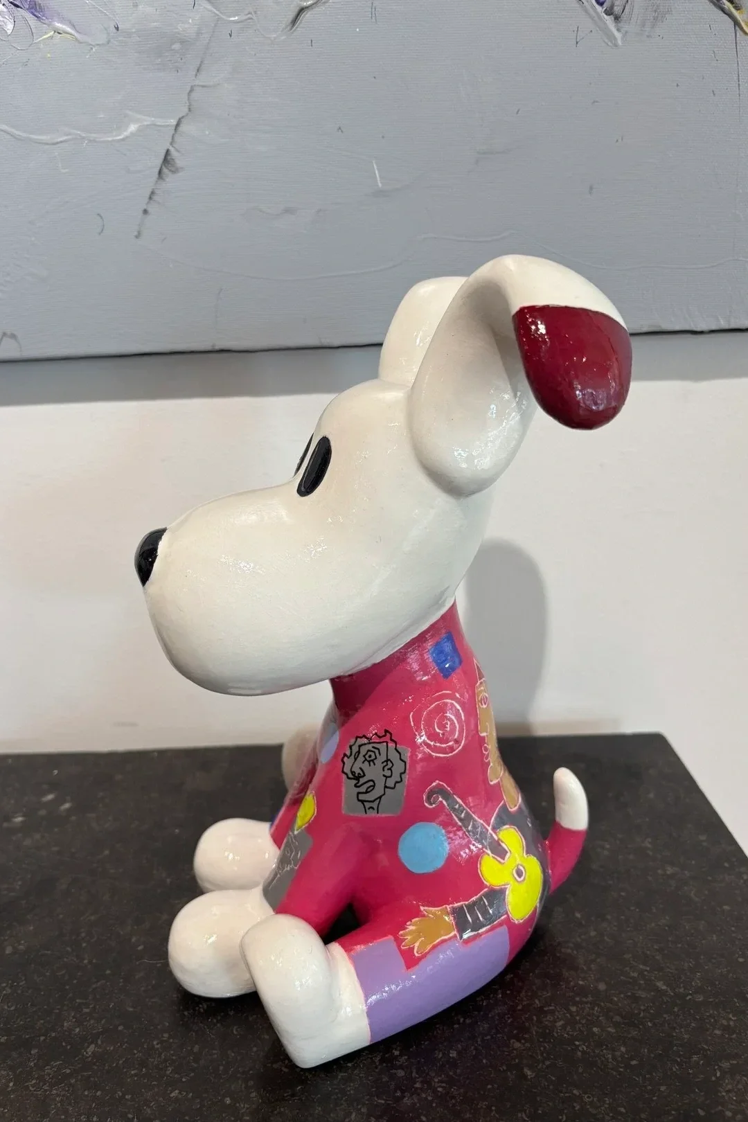 Sculpture+snoopy+chien+de+gianni+piermatte%CC%81o.+Galerie+Graal+.webp